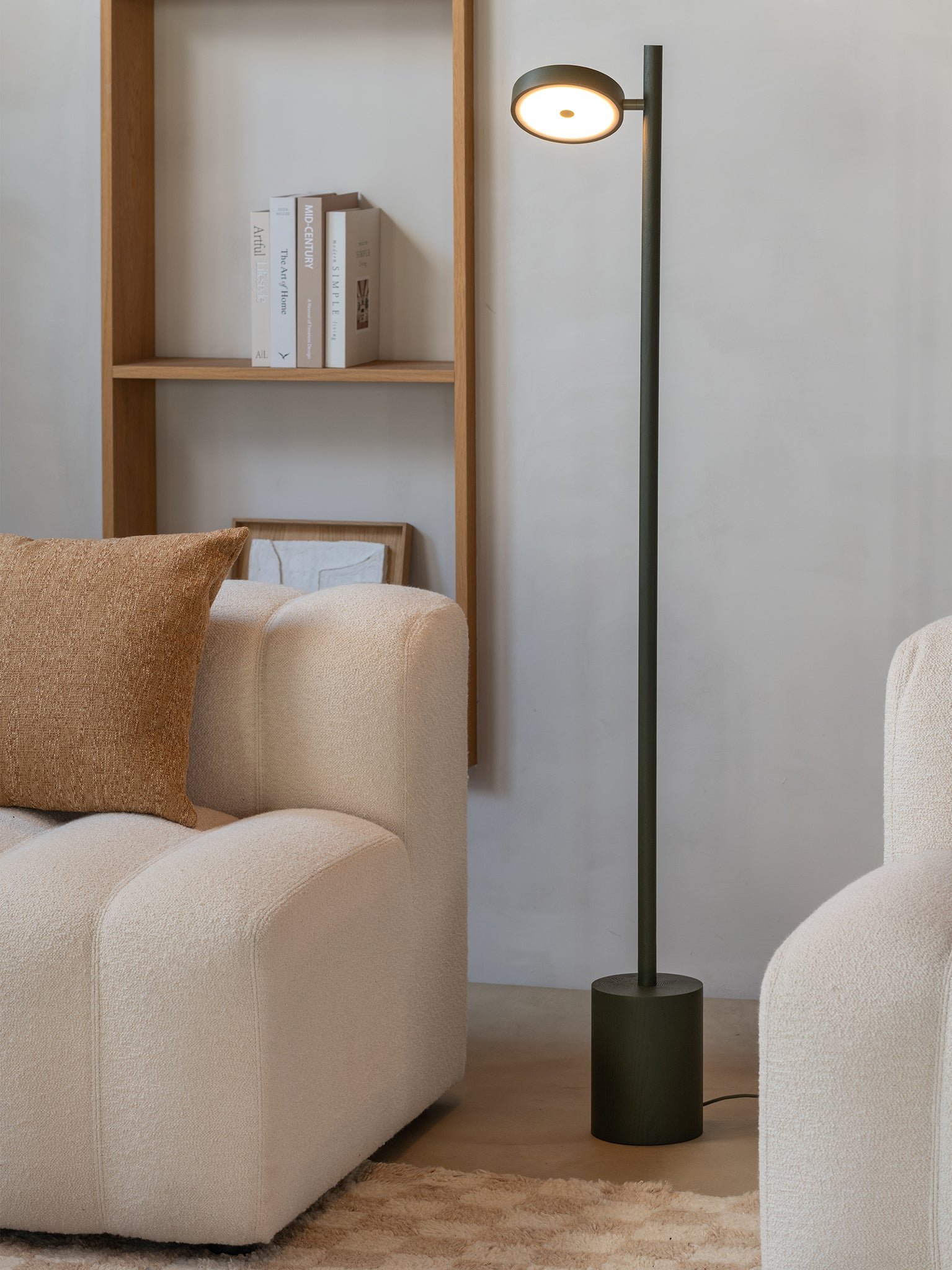 Okinawa Ash Wood Floor Lamp