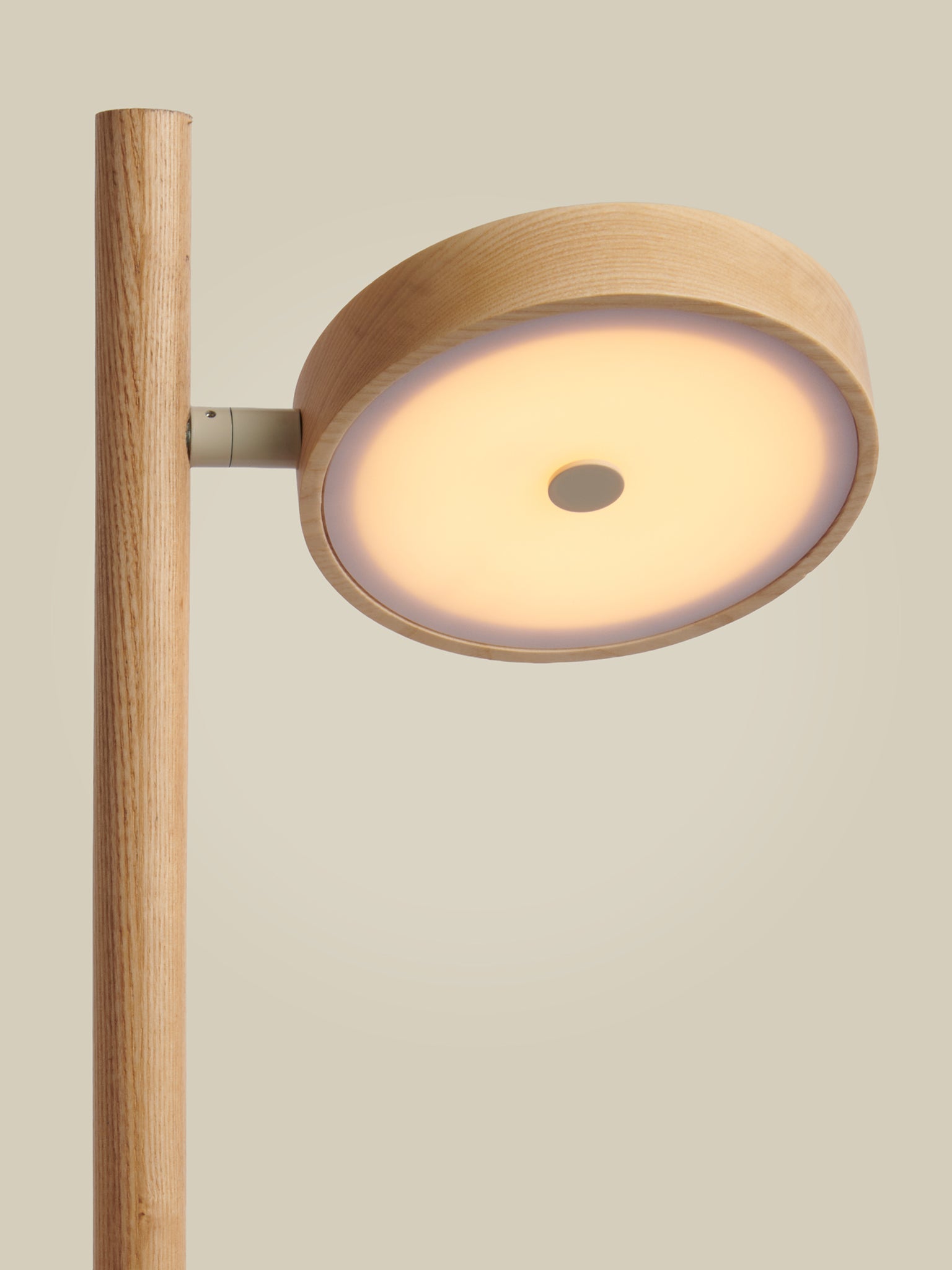 Okinawa Ash Wood Floor Lamp