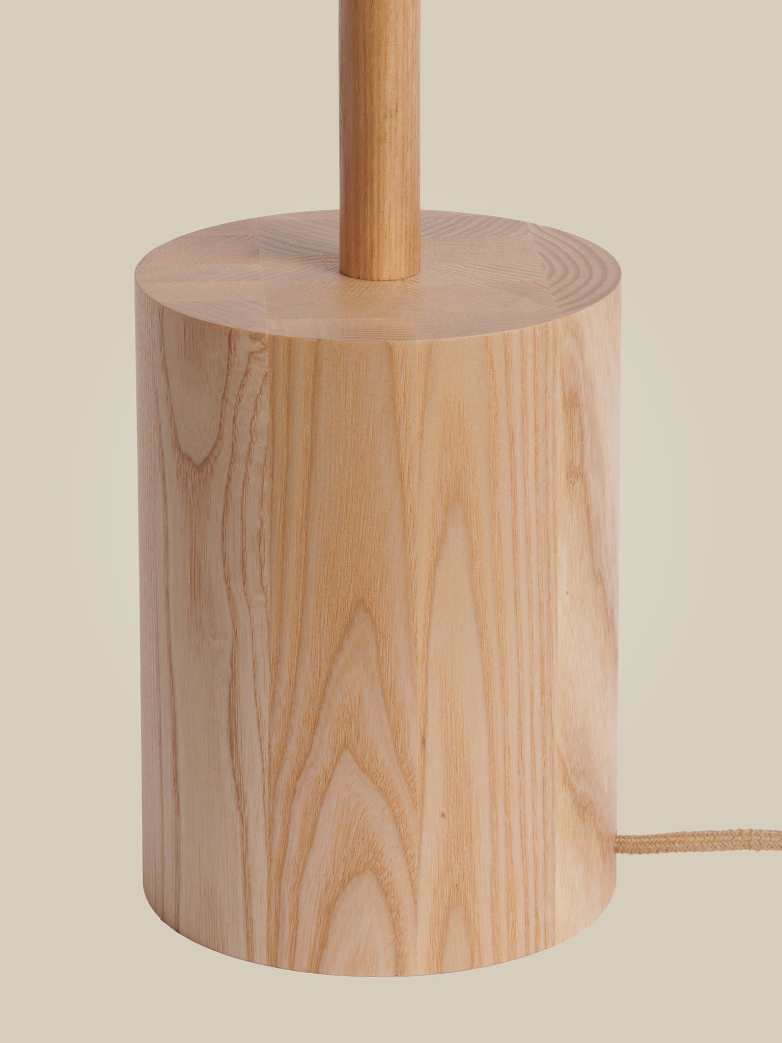Okinawa Ash Wood Floor Lamp