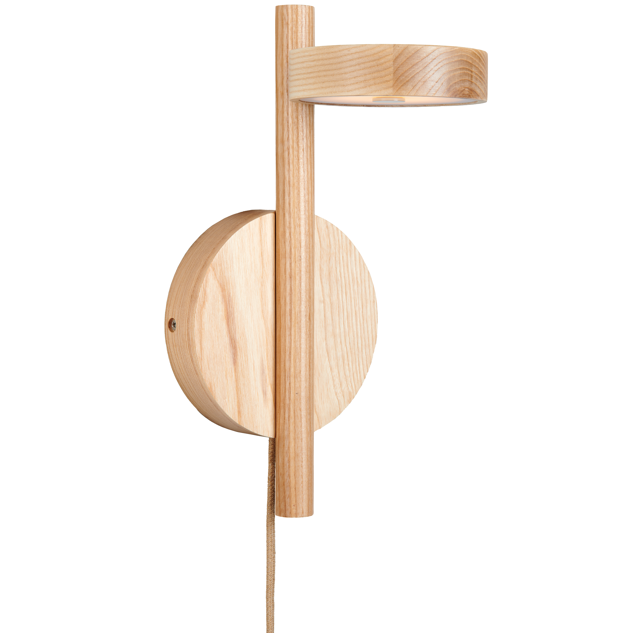 Okinawa Ash Wood Wall Lamp