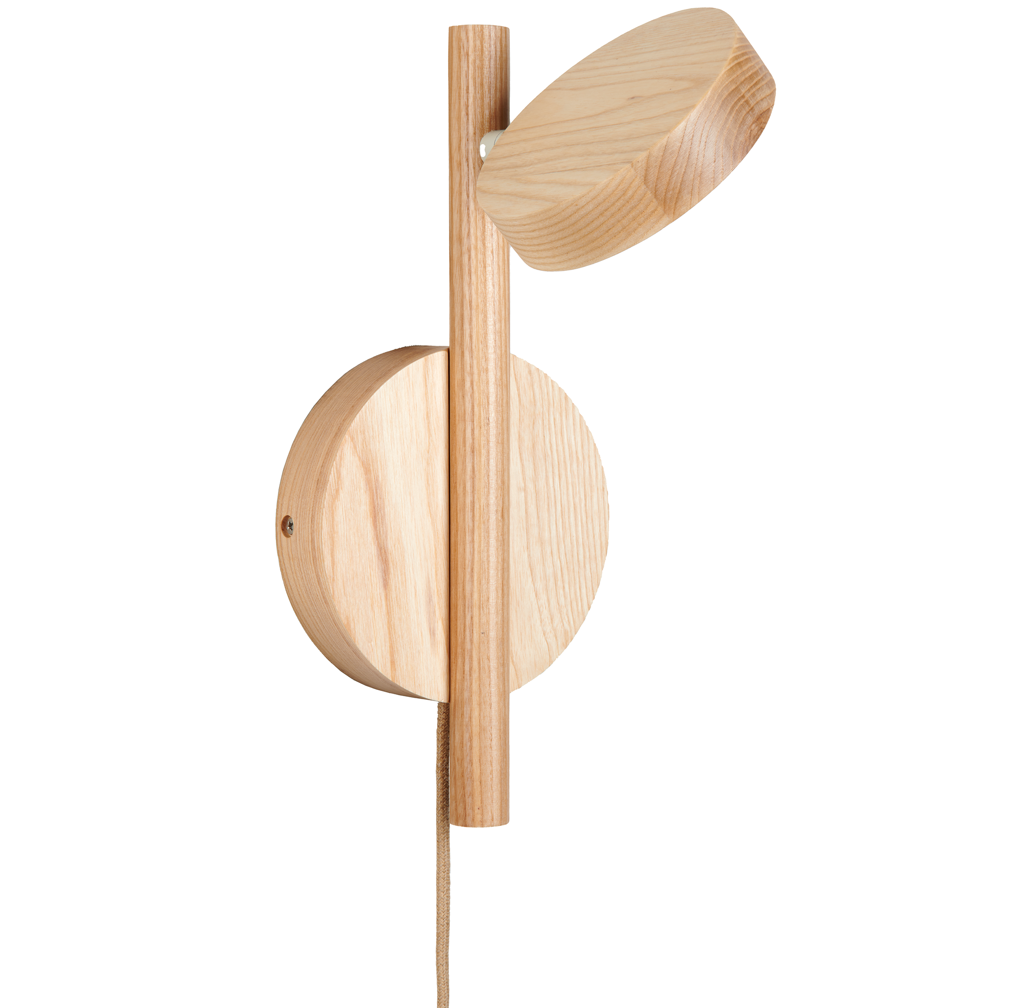 Okinawa Ash Wood Wall Lamp