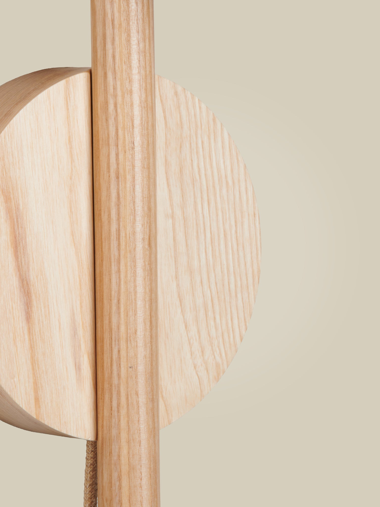 Okinawa Ash Wood Wall Lamp