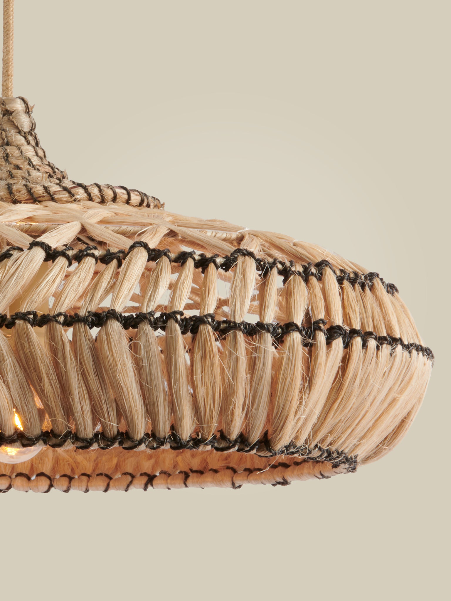Rinjani Abaca Hanging Lamp