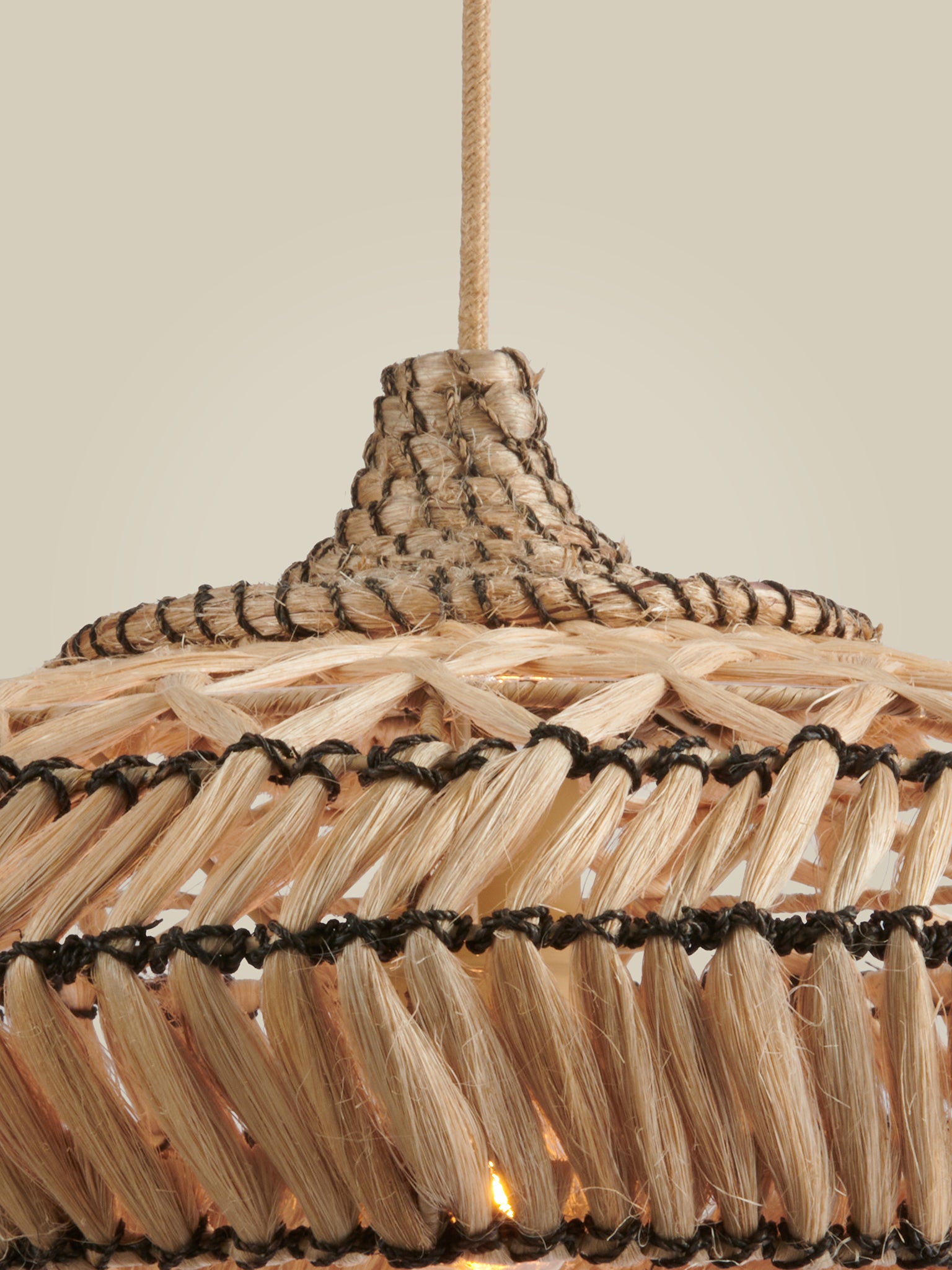 Rinjani Abaca Hanging Lamp