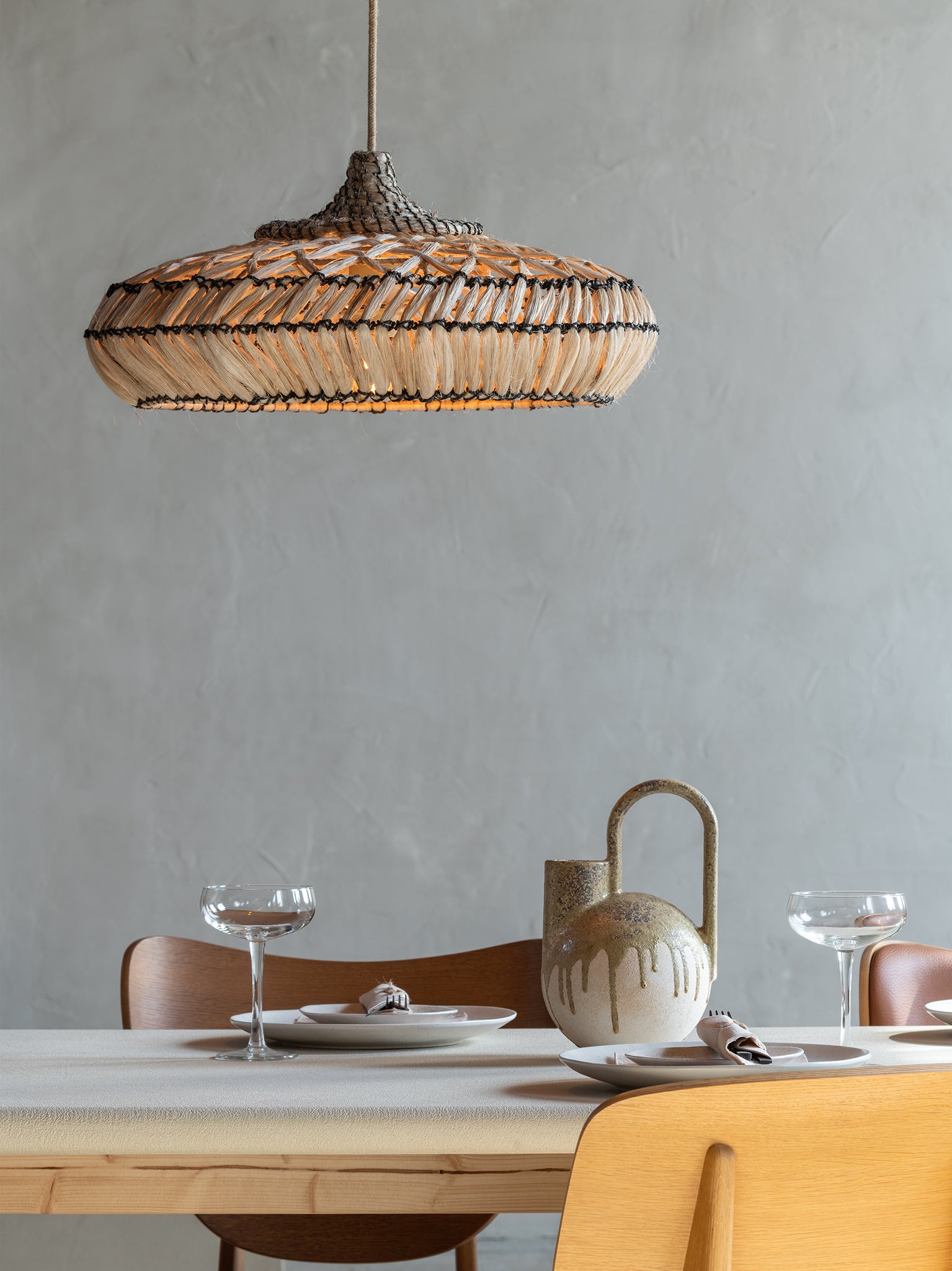 Rinjani Abaca Hanging Lamp