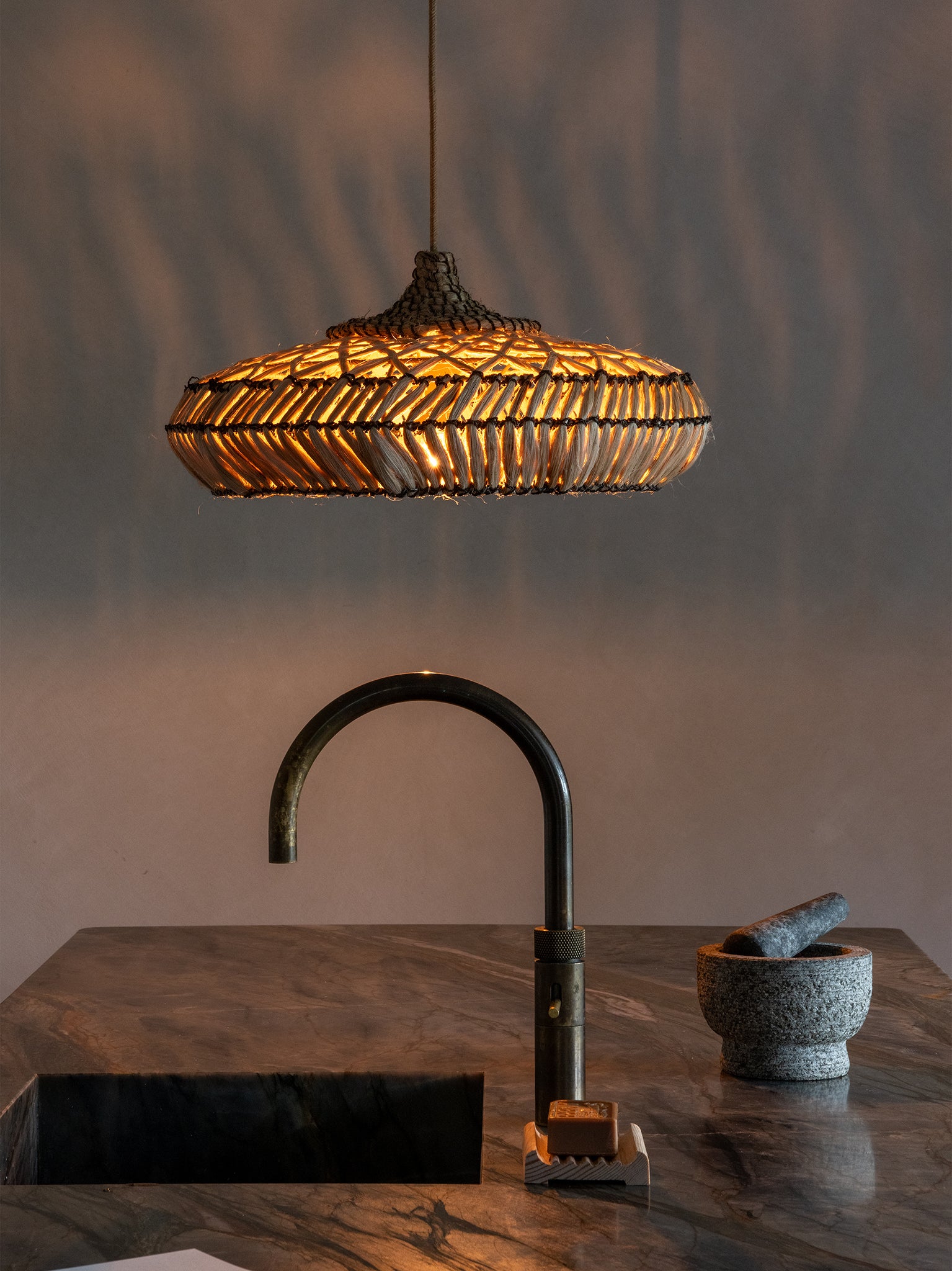Rinjani Abaca Hanging Lamp