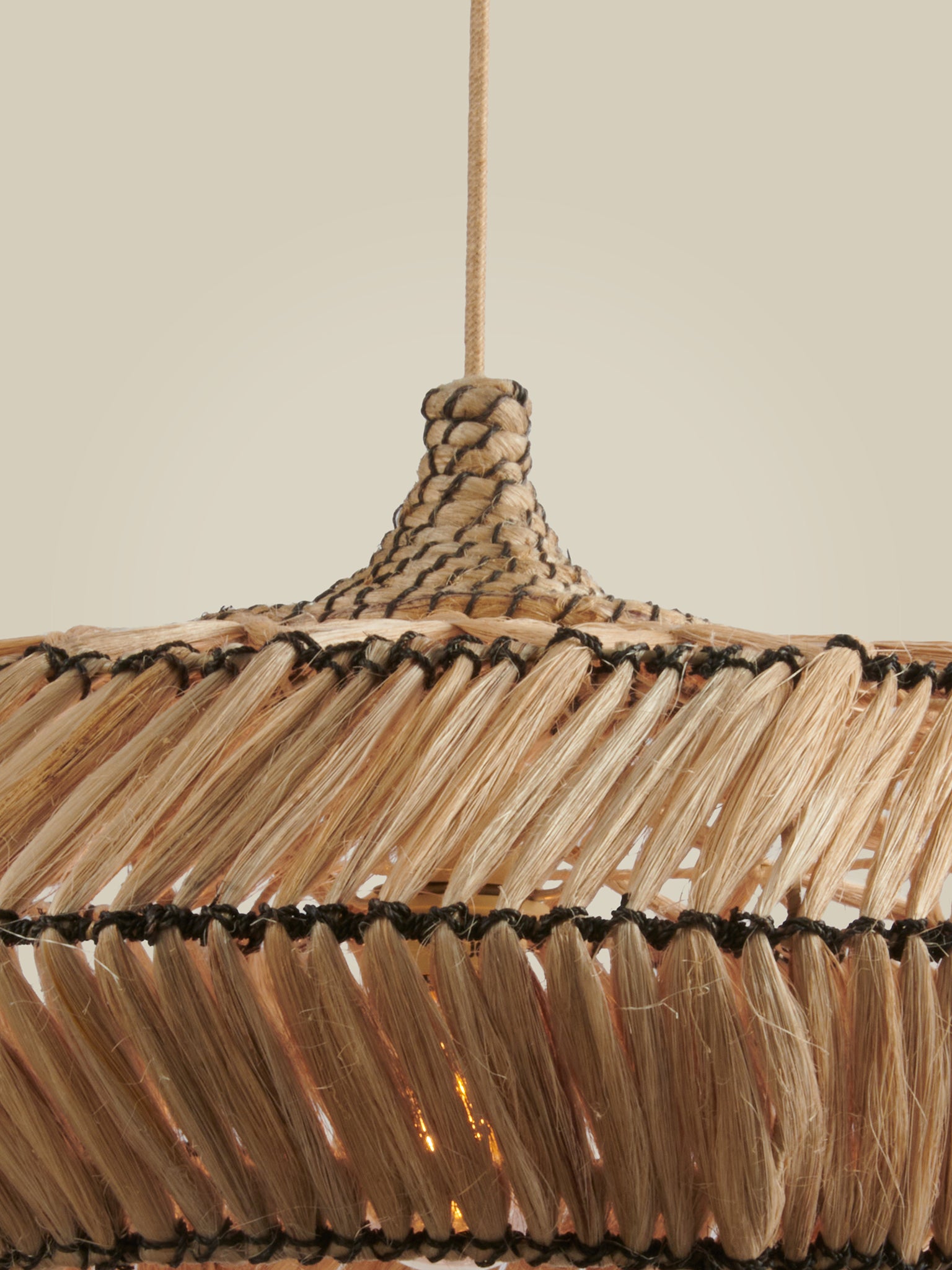 Rinjani Abaca Hanging Lamp