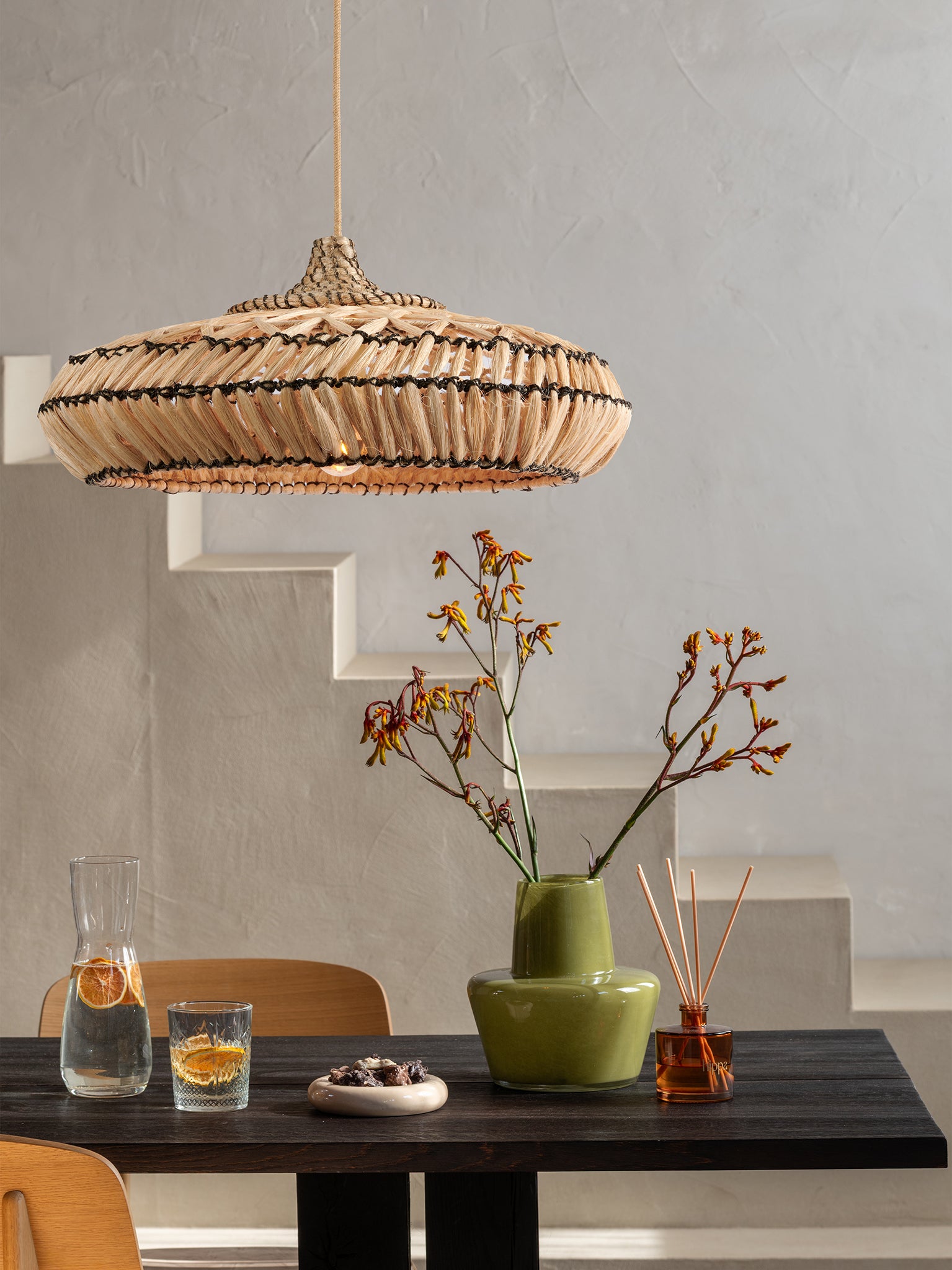 Rinjani Abaca Hanging Lamp