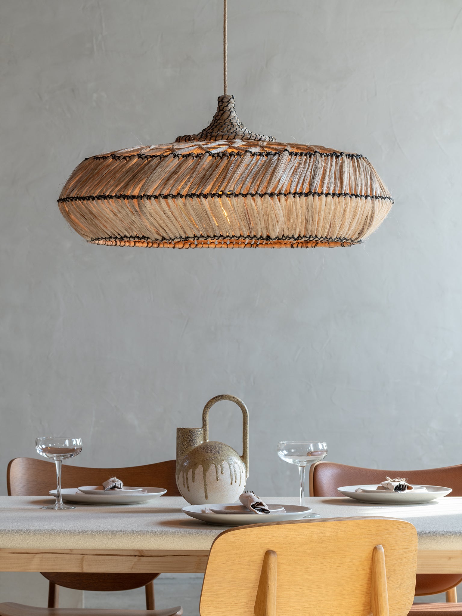 Rinjani Abaca Hanging Lamp