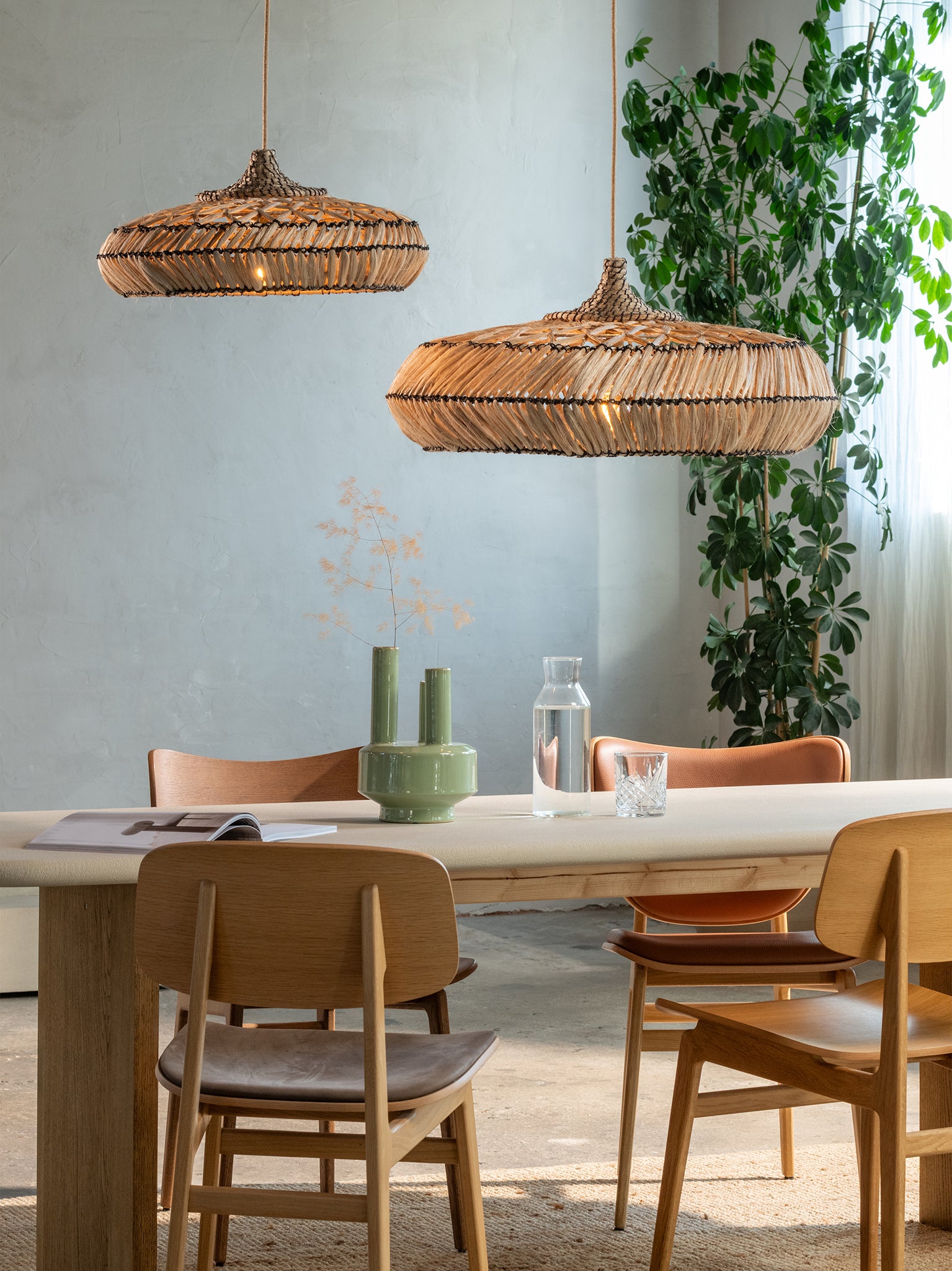 Rinjani Abaca Hanging Lamp