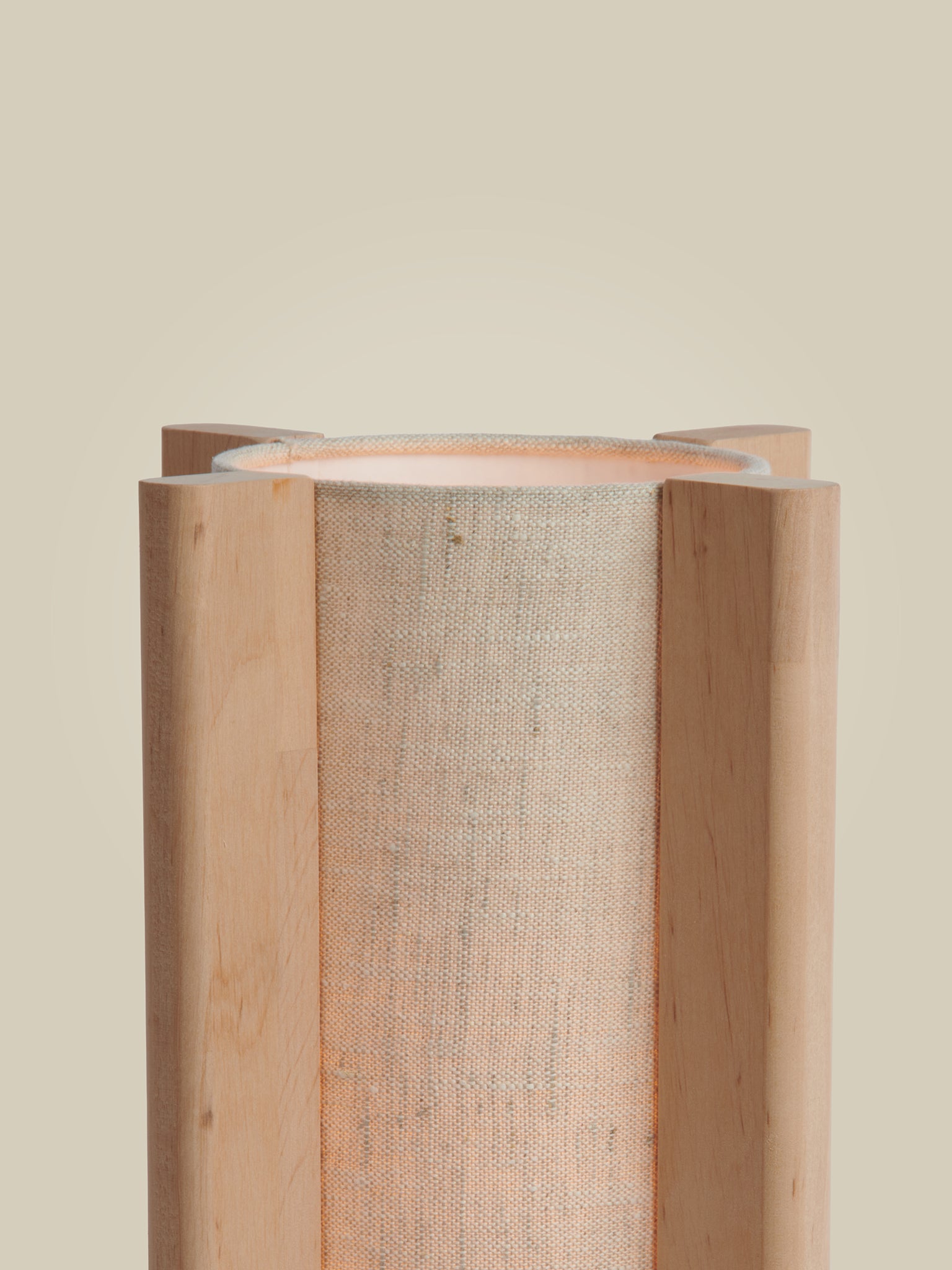Corsica Beech Wood Table Lamp