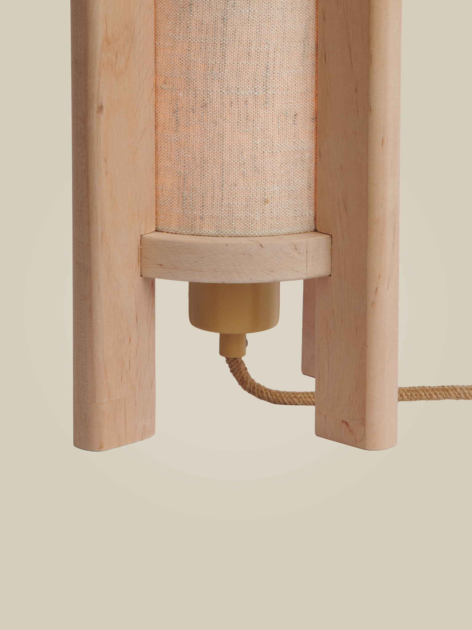Corsica Beech Wood Table Lamp