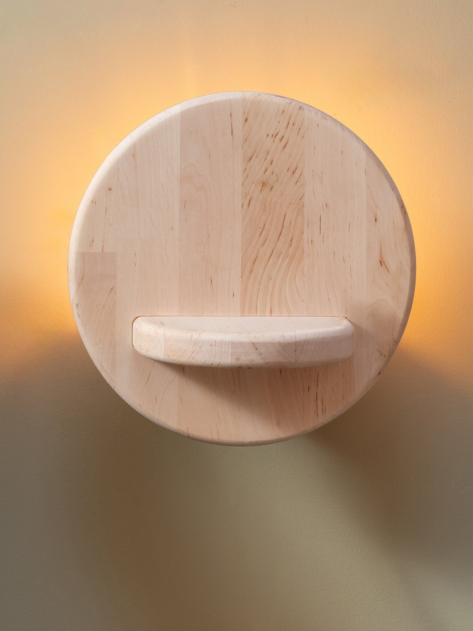 Corsica Beech Wood Wall Lamp