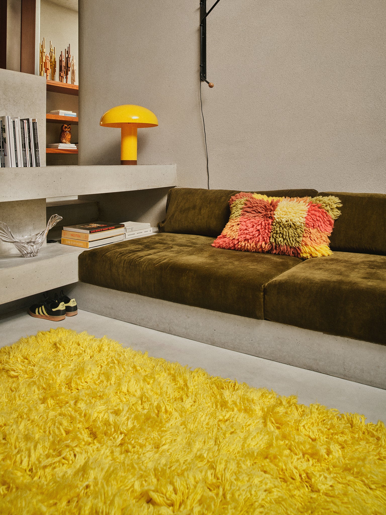 Fluffy Rag Cushion