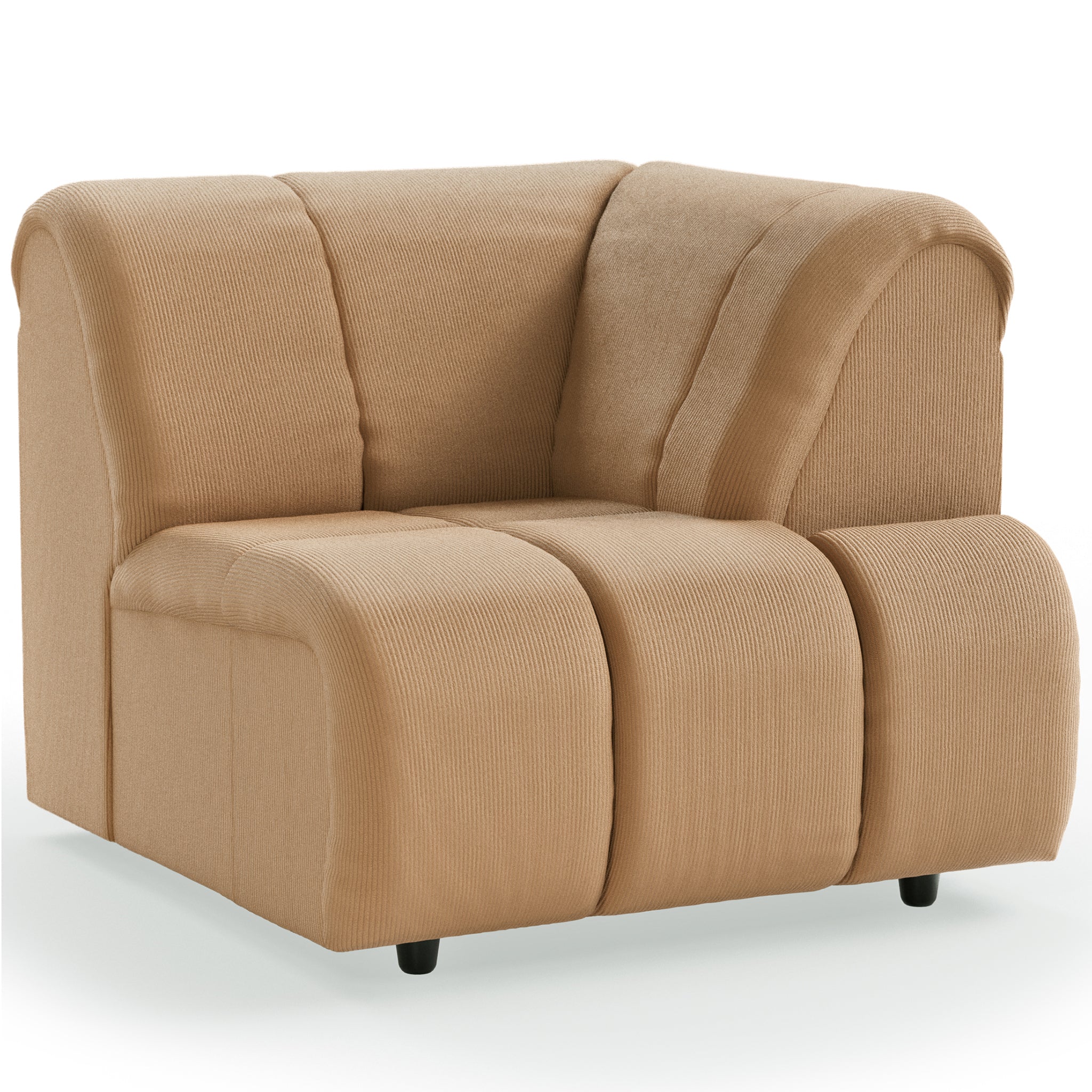 Wave Couch - Element Right High Arm