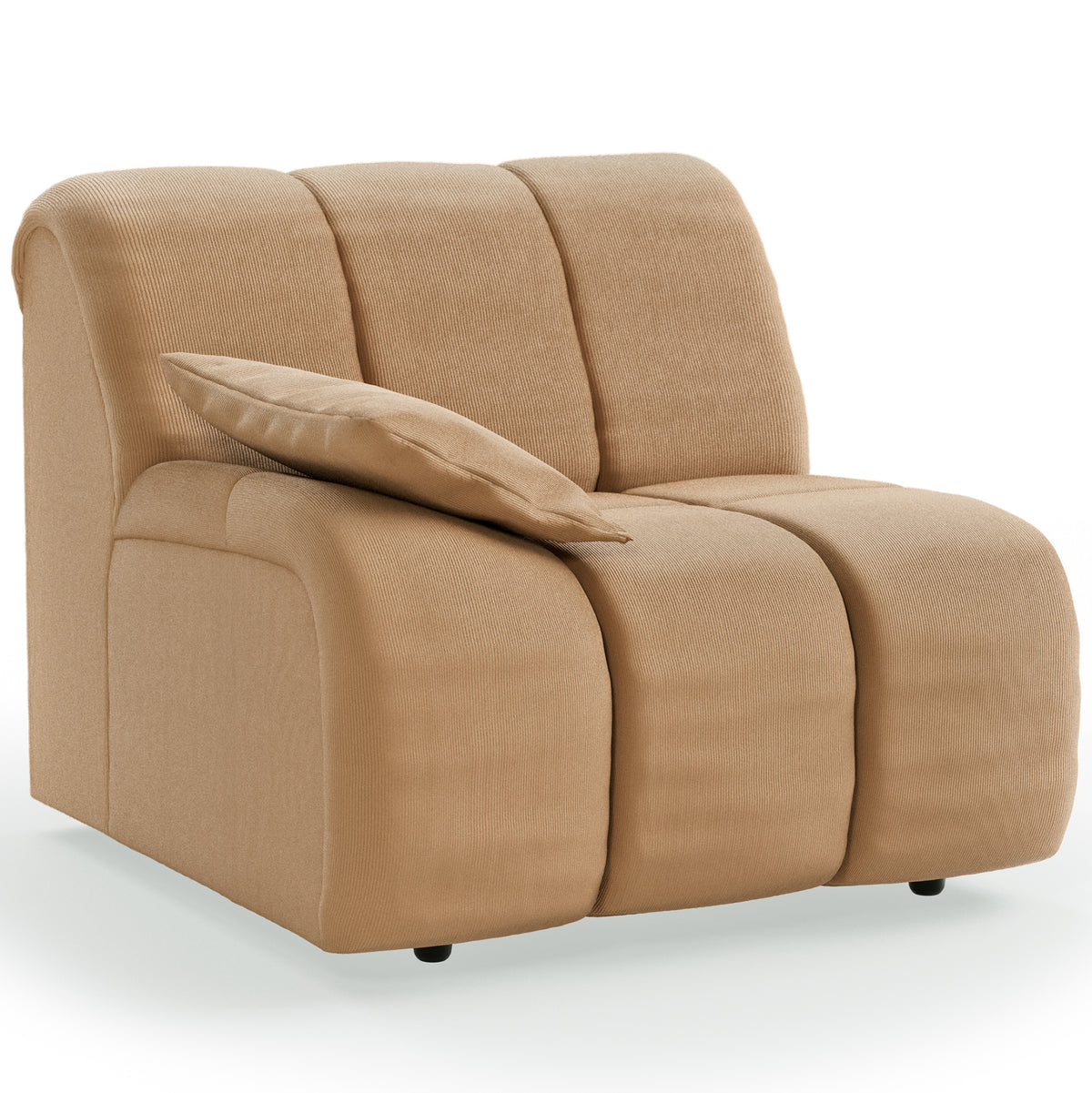 Wave Couch - Element Left Low Arm