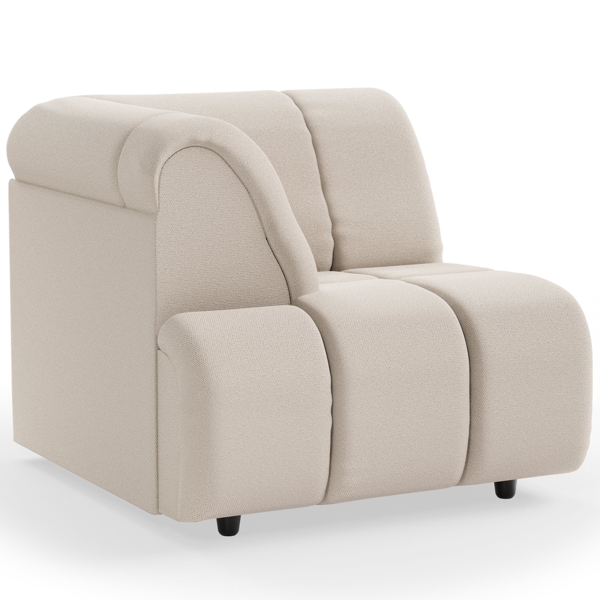 Wave Couch - Element Left High Arm