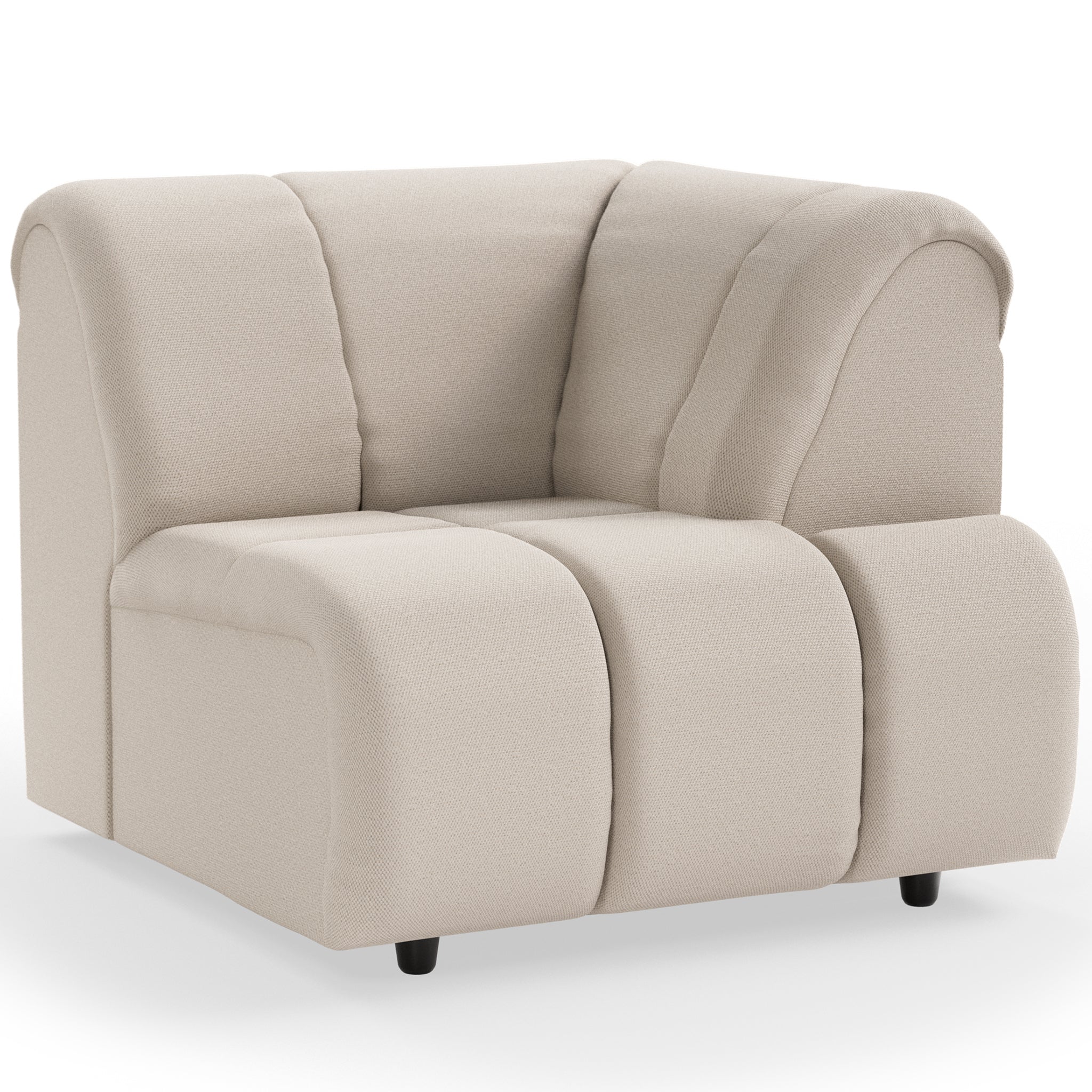 Wave Couch - Element Right High Arm