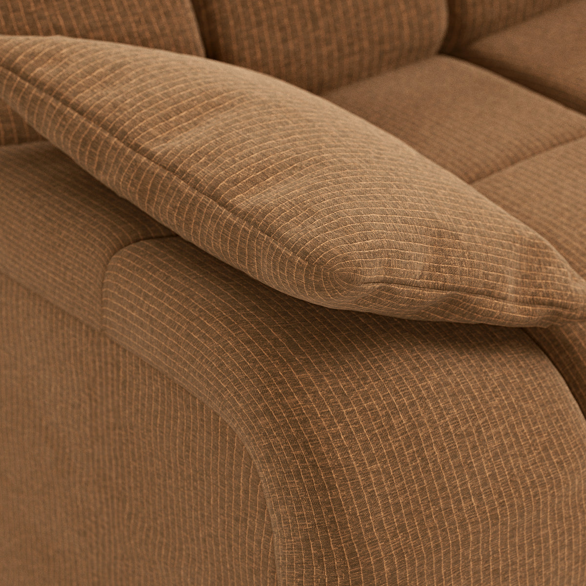 Wave Couch - Element Left Low Arm