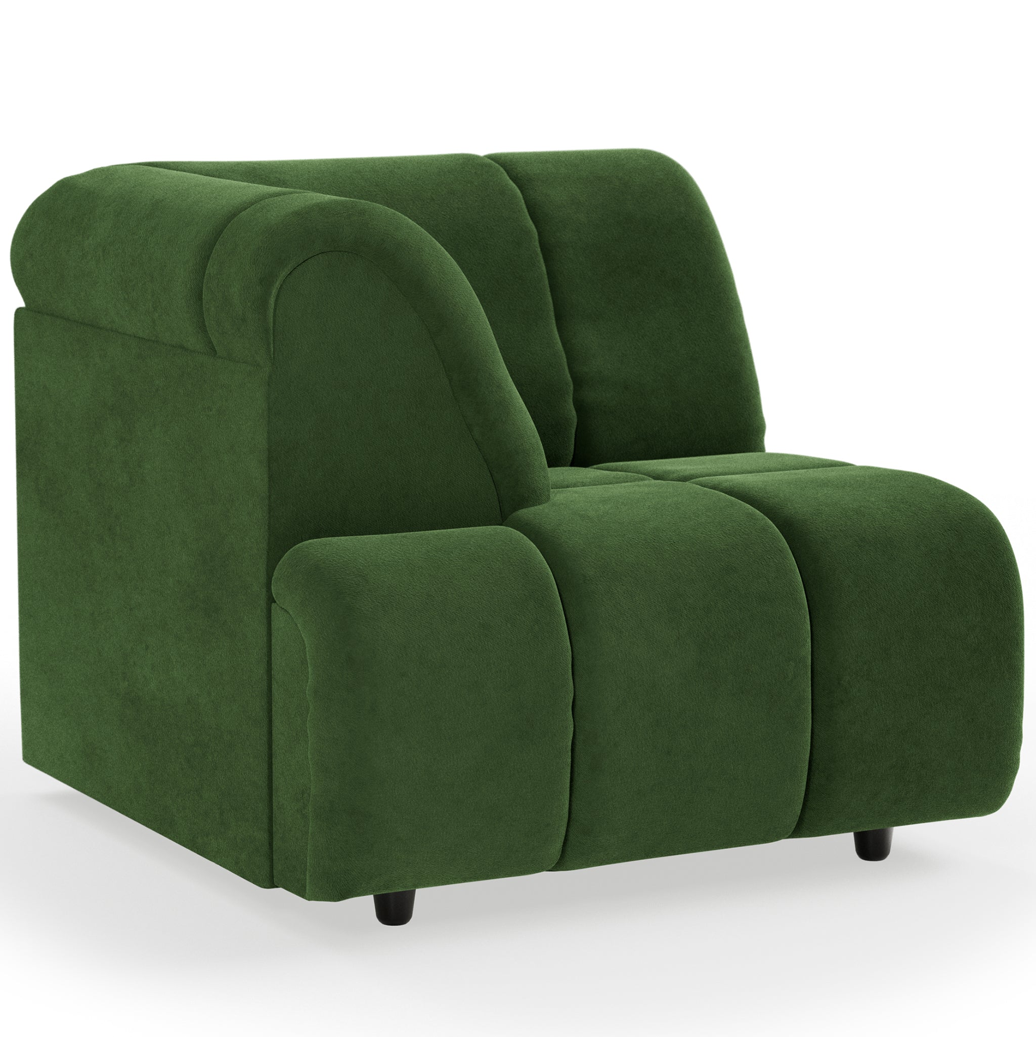 Wave Couch - Element Left High Arm