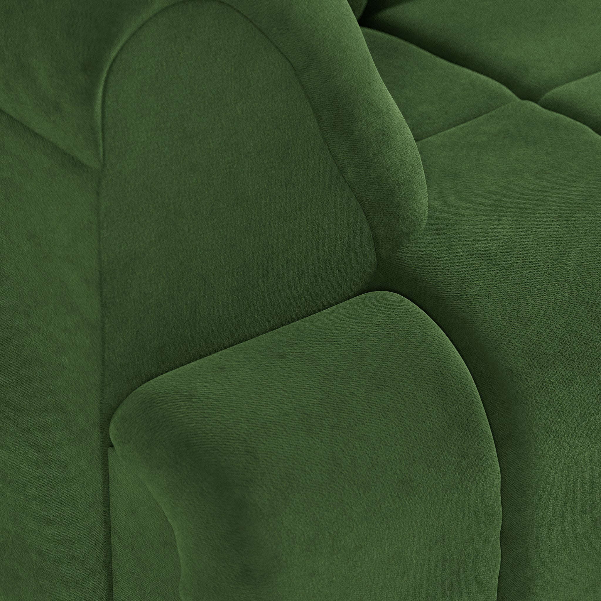Wave Couch - Element Left High Arm