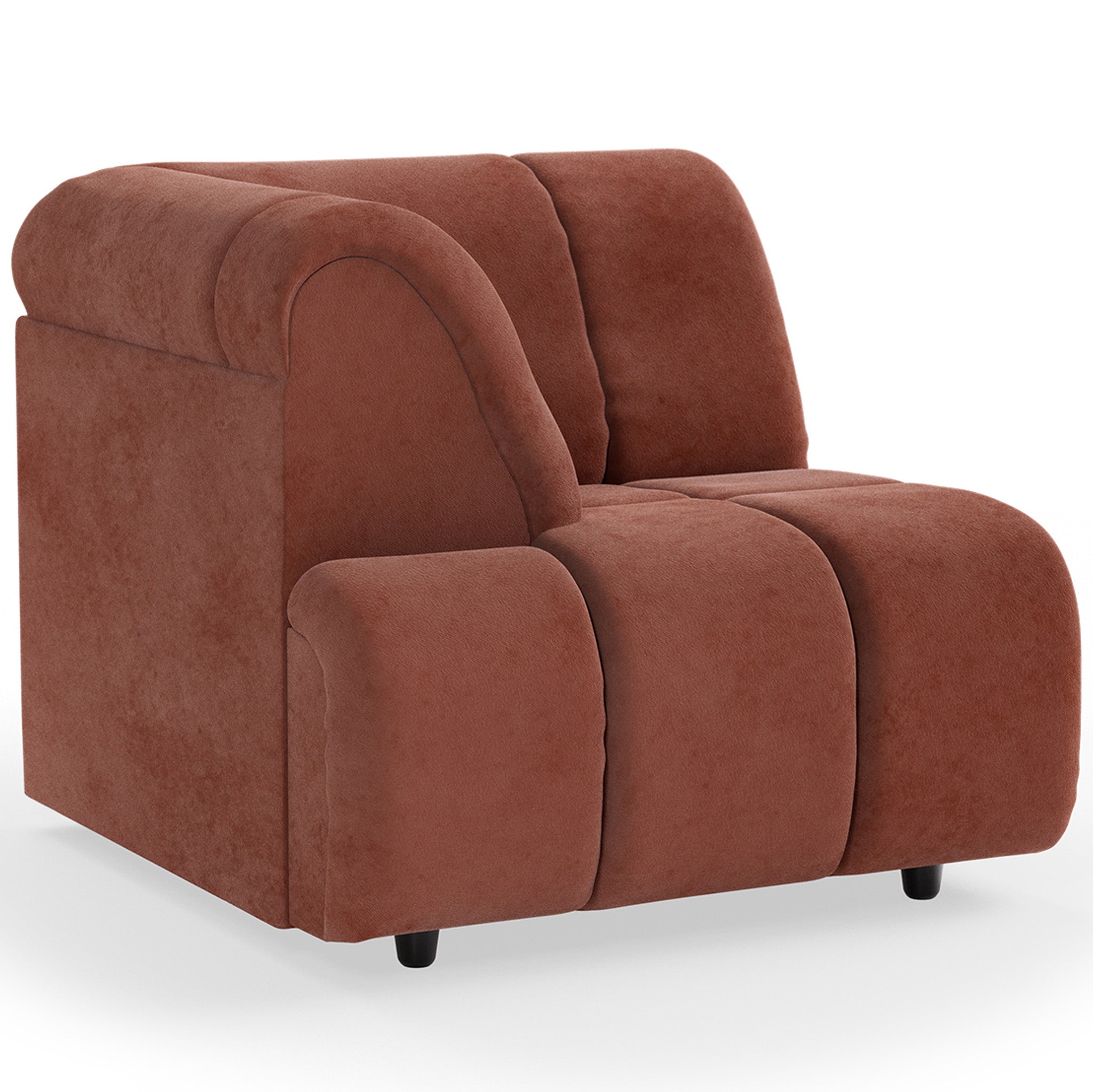 Wave Couch - Element Left High Arm