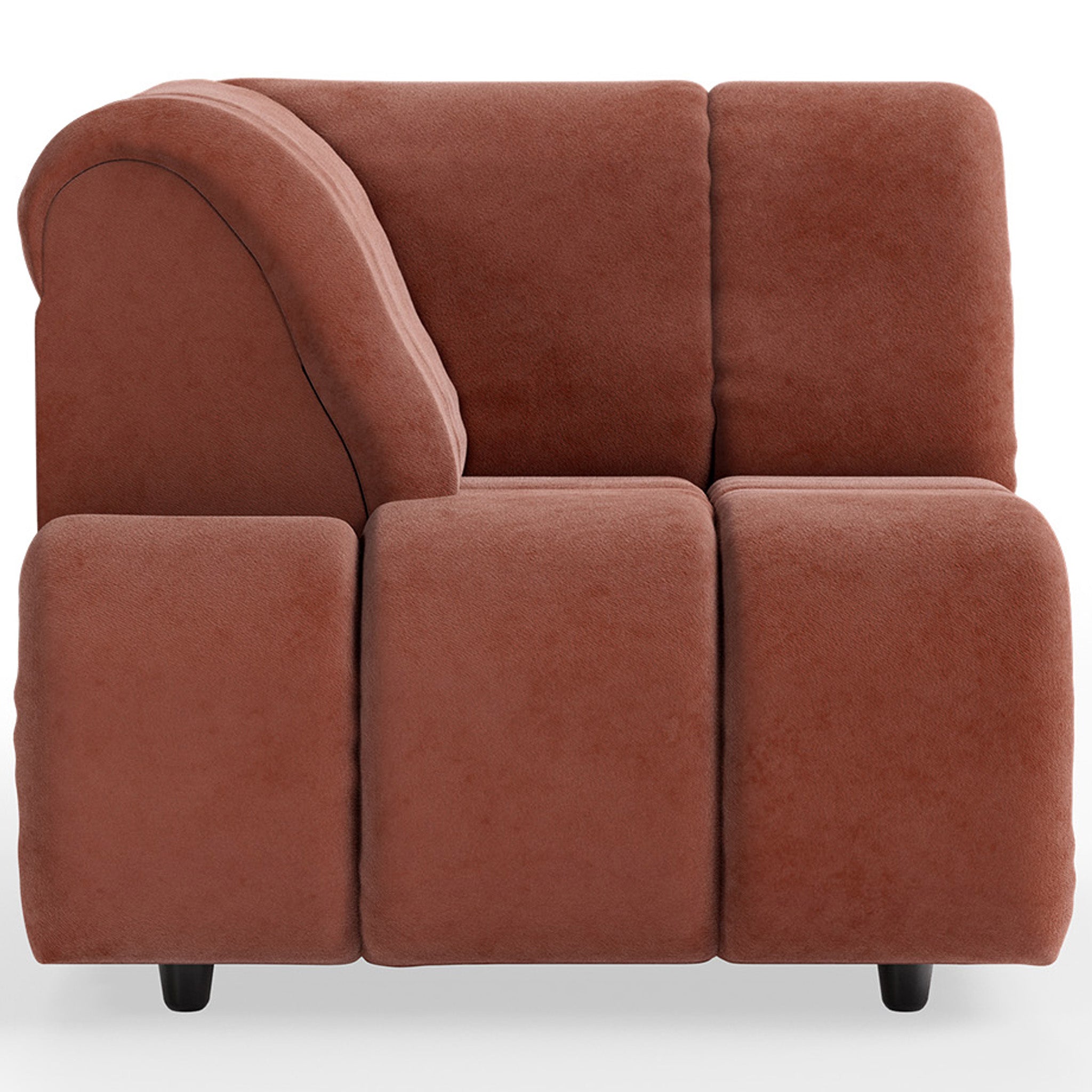 Wave Couch - Element Left High Arm