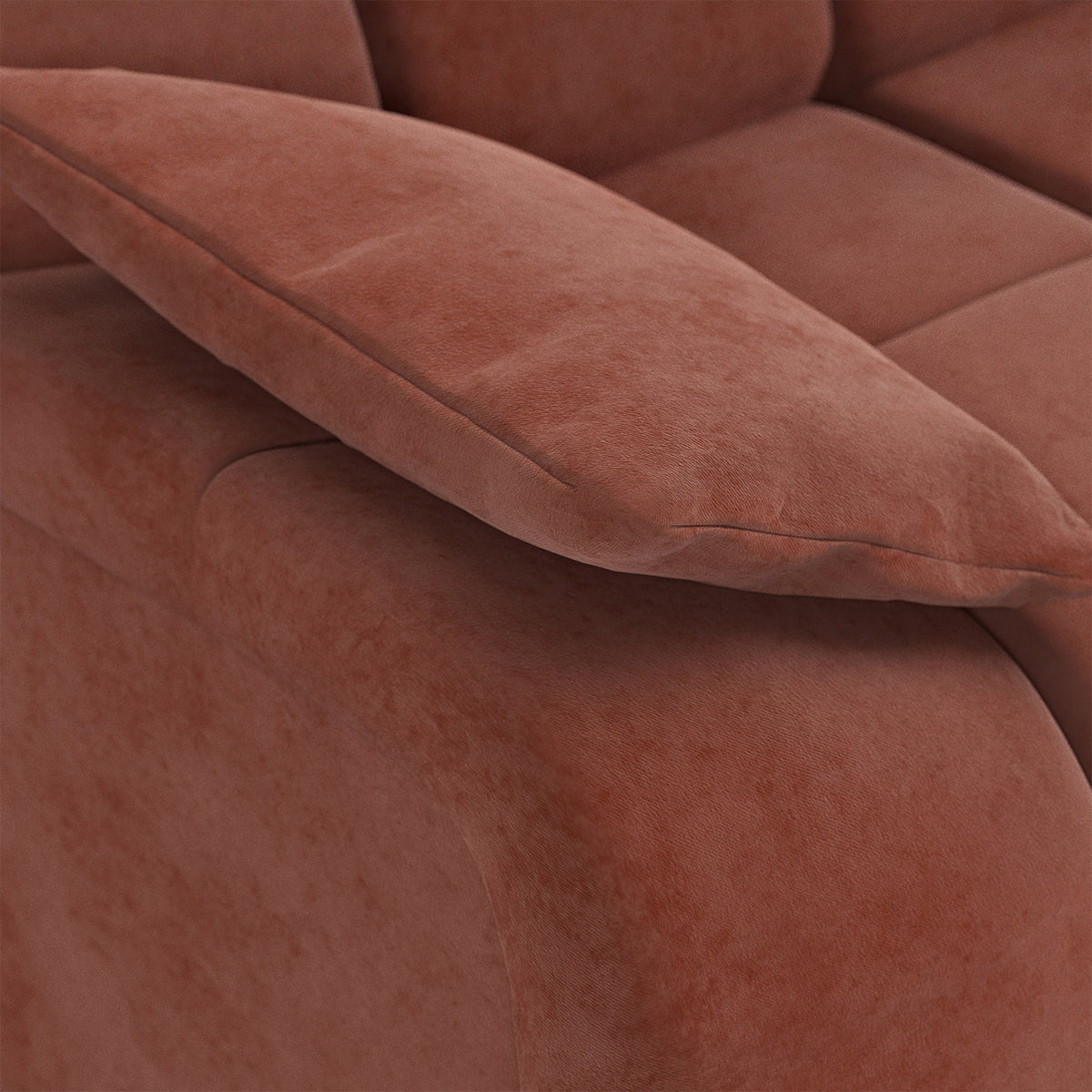 Wave Couch - Element Left Low Arm
