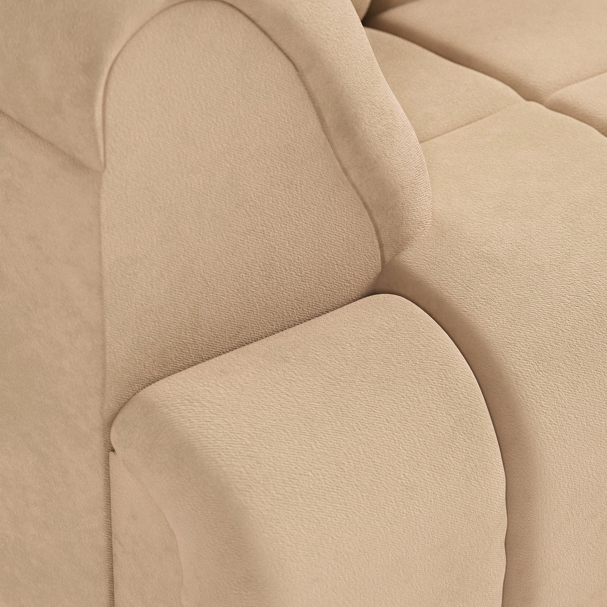Wave Couch - Element Left High Arm