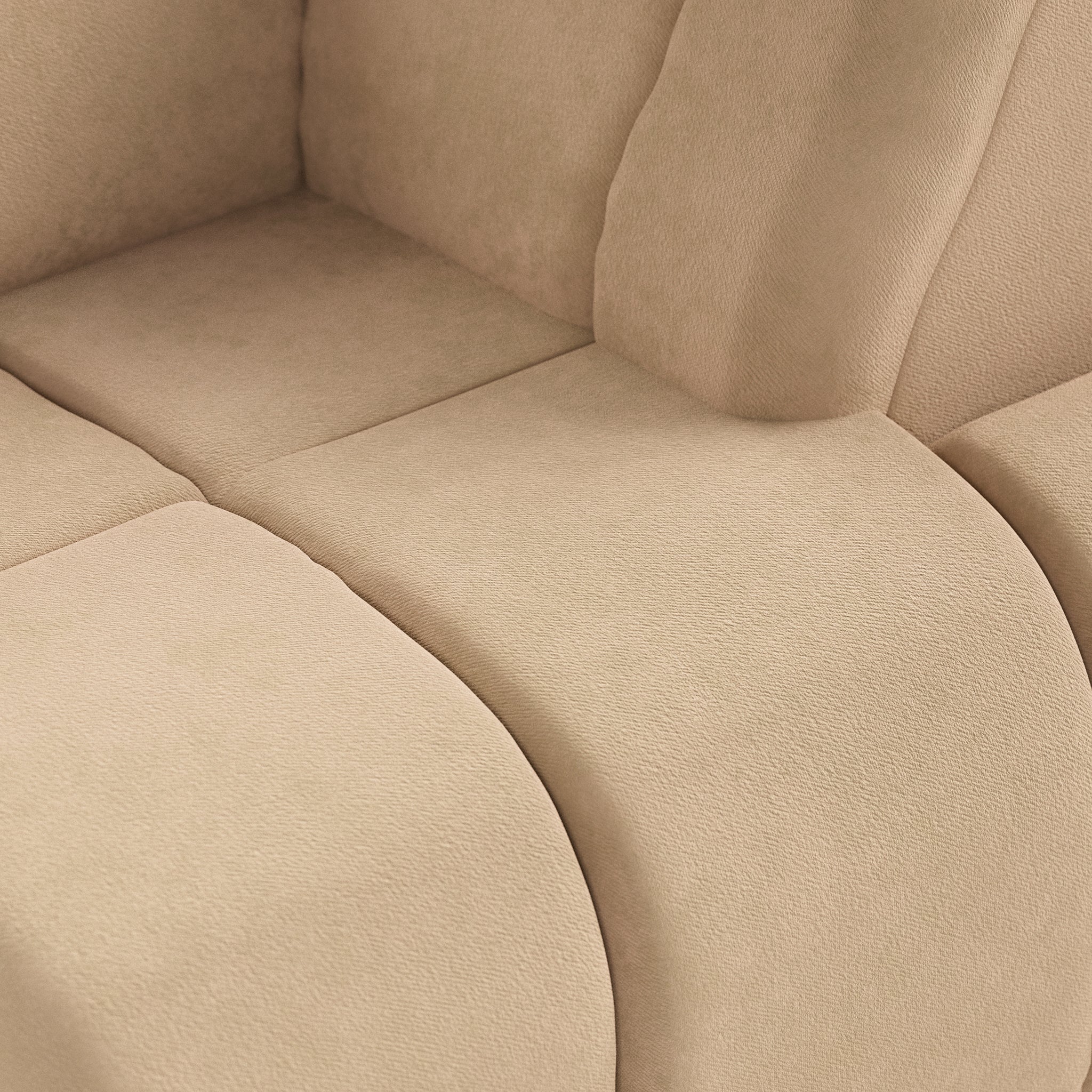 Wave Couch - Element Right High Arm