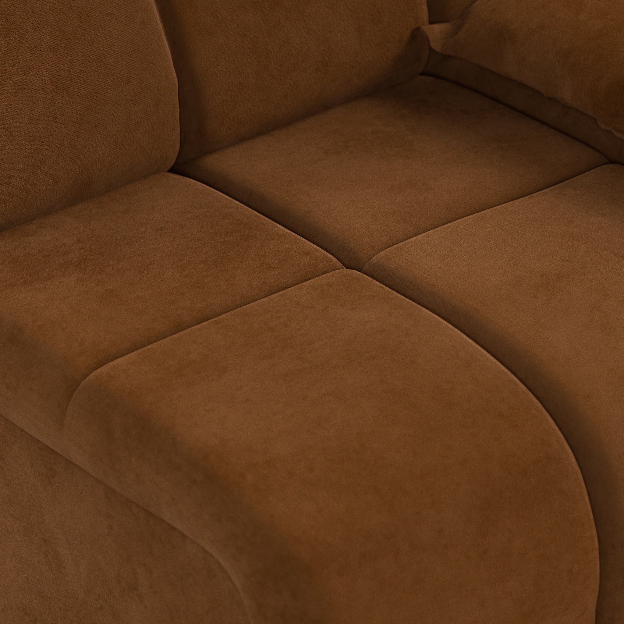 Wave Couch - Element Right Low Arm
