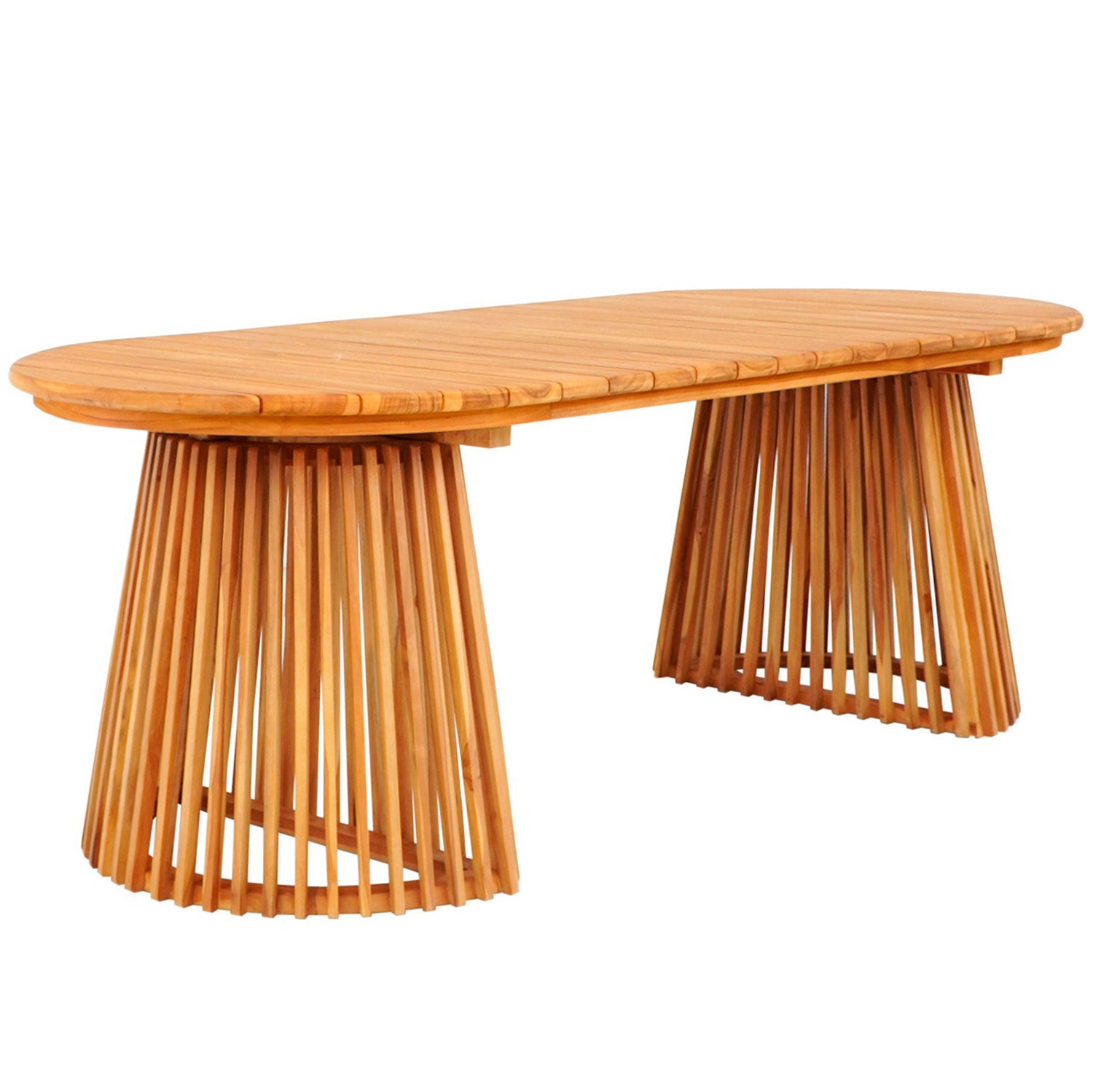 Berja Natutal Teak Wood Dining Table