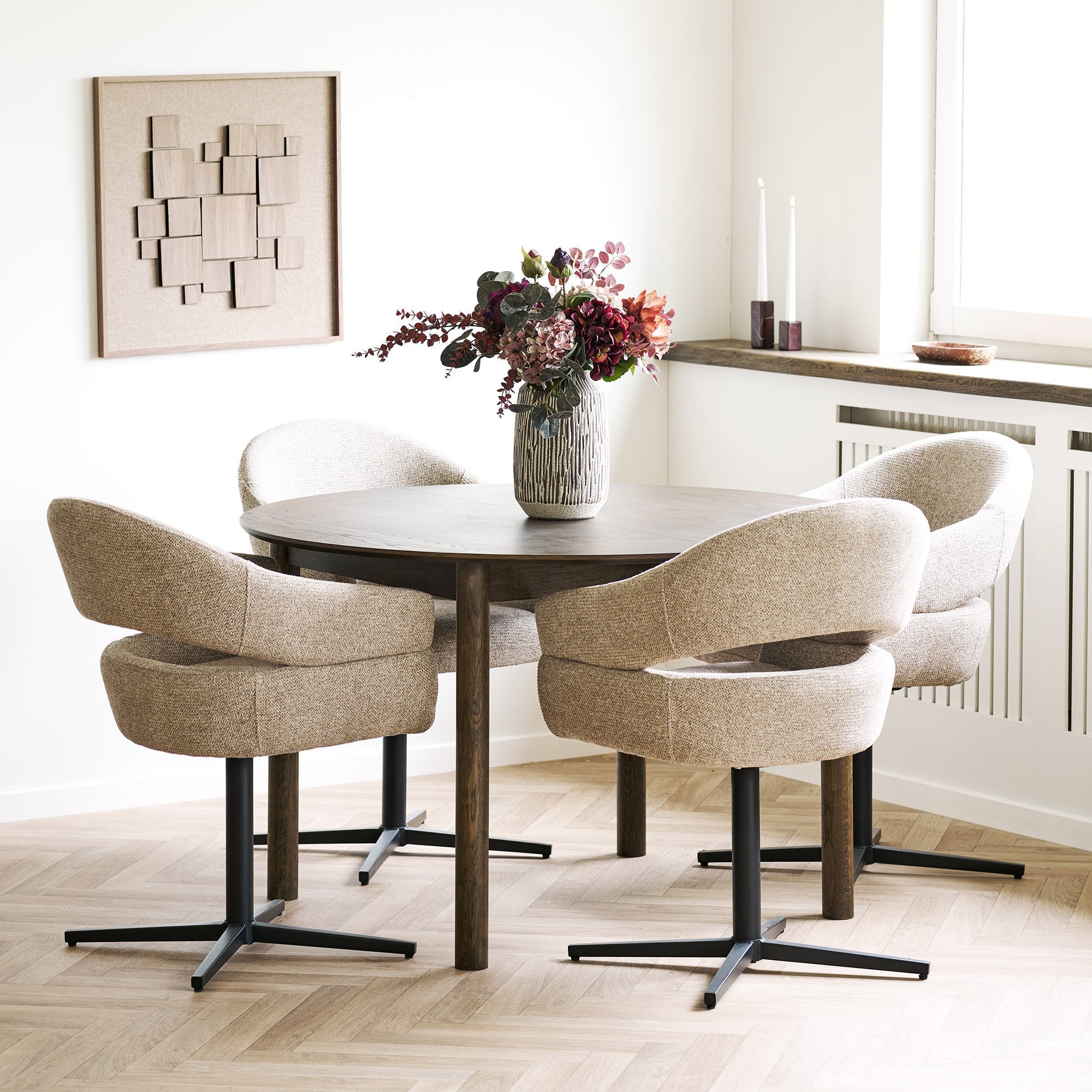Bundaberg Round Extendable Dining Table