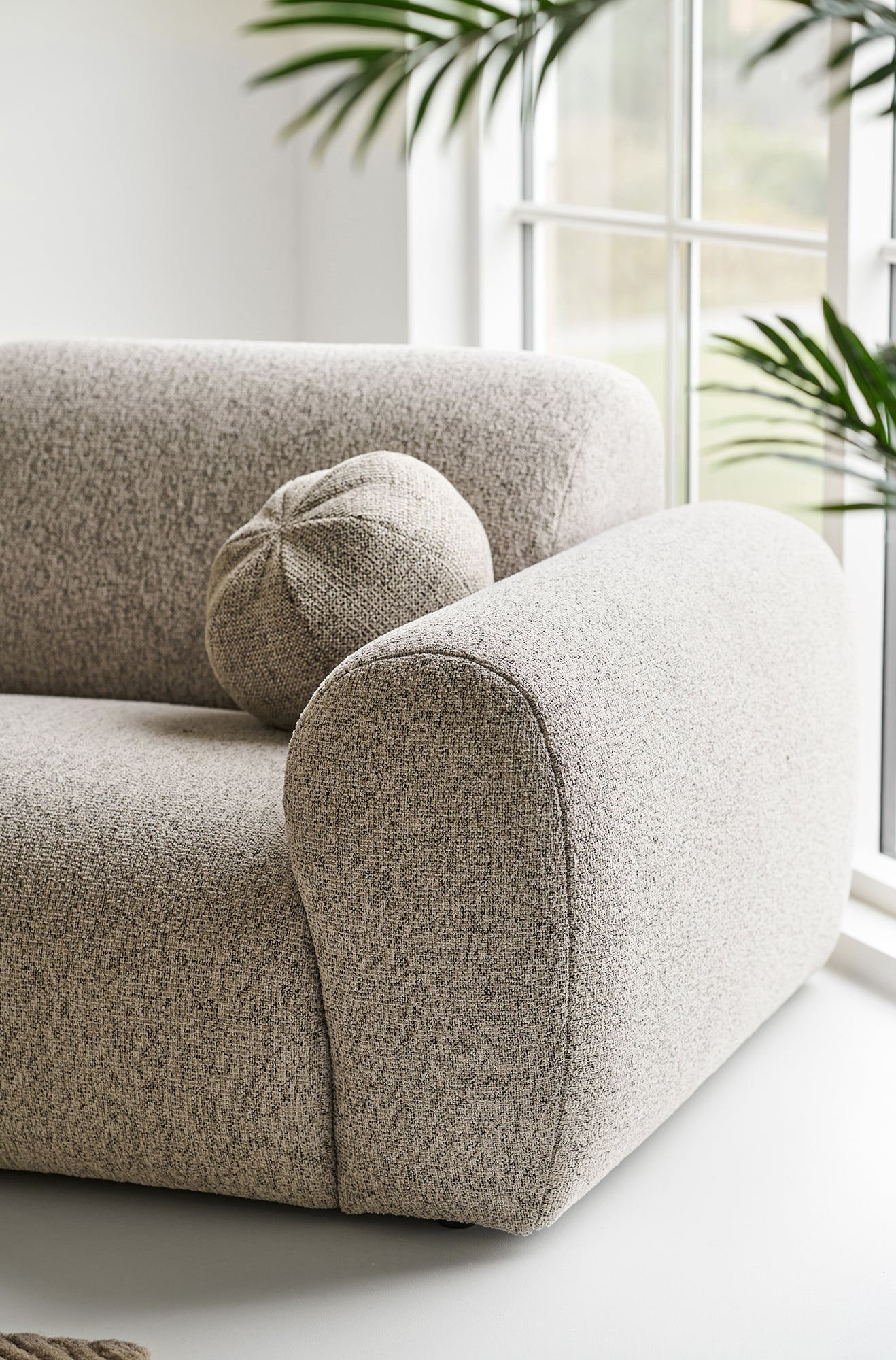 Clyde Stone Grey Lounge Sofa