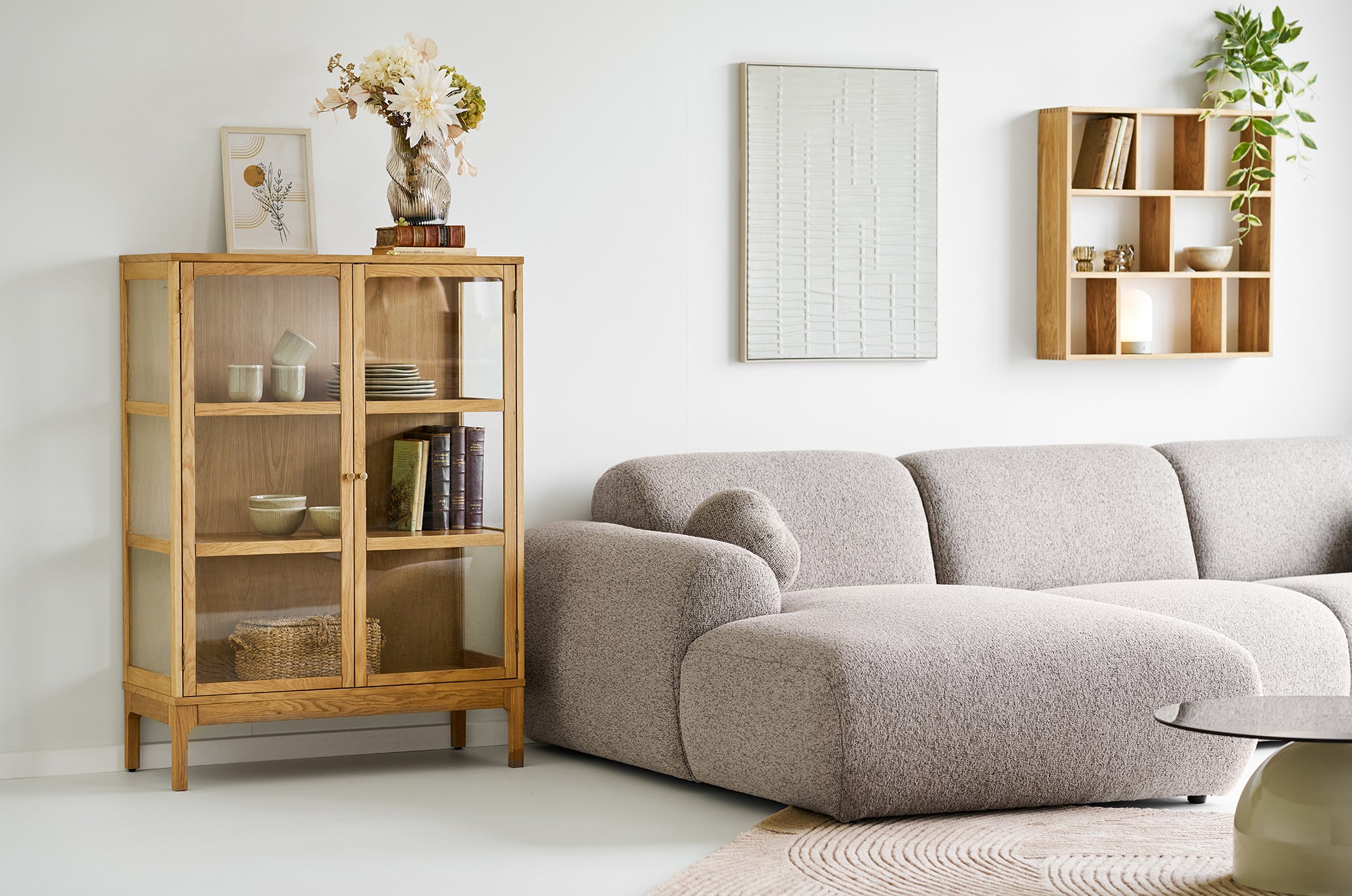 Clyde Stone Grey Lounge Sofa