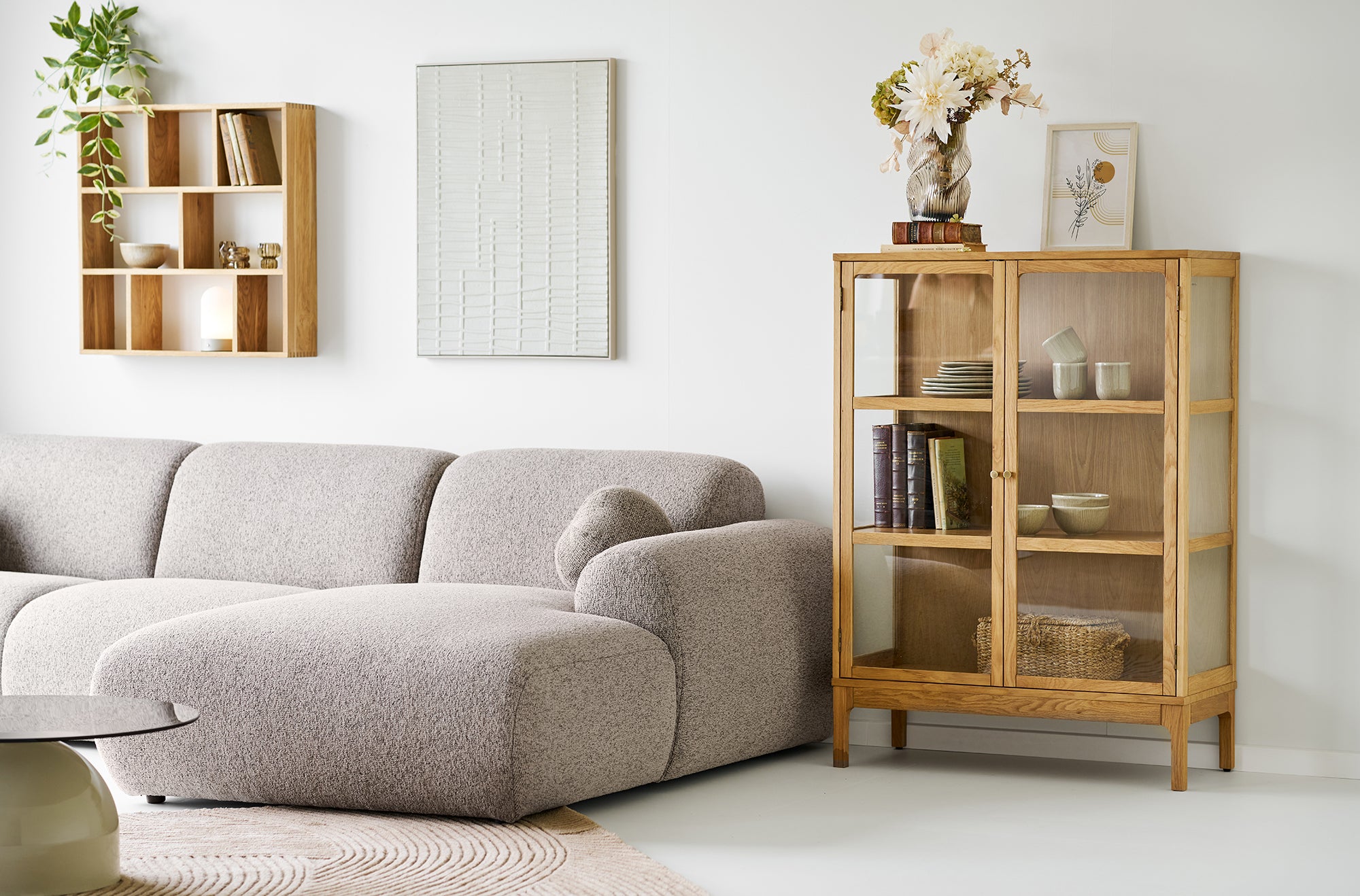 Clyde Stone Grey Lounge Sofa