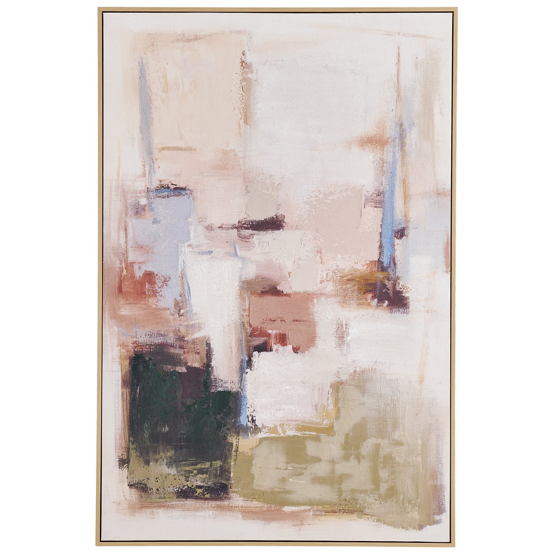 Inez Canvas Print with Hand Painted Details