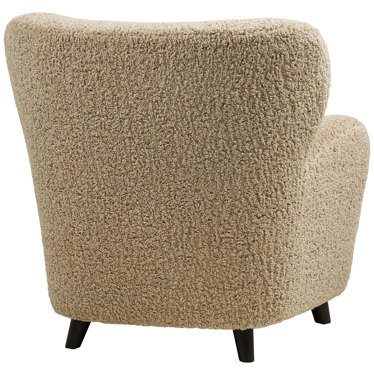 Lunaro Light Brown Lounge Chair (Display)
