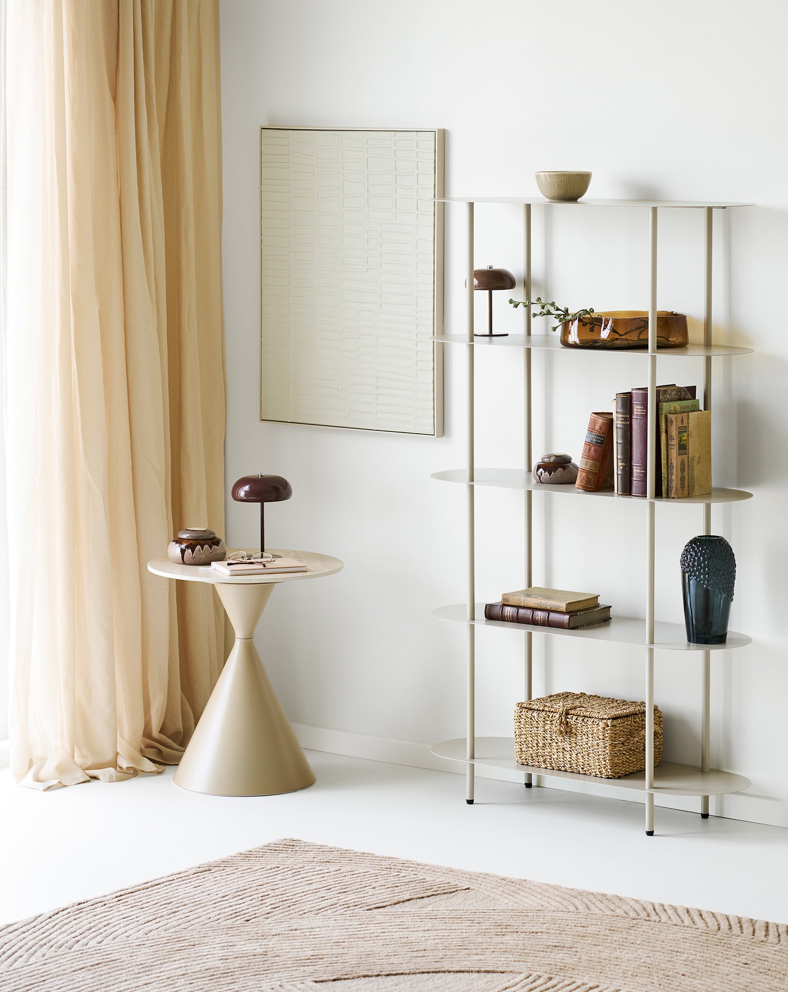 Margate Bordeaux Rechargeable Table Lamp