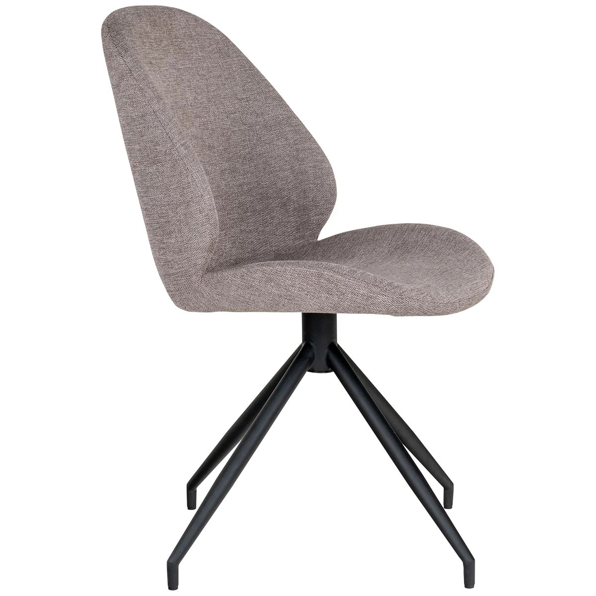 Monte Carlo Stone Swivel Dining Chair