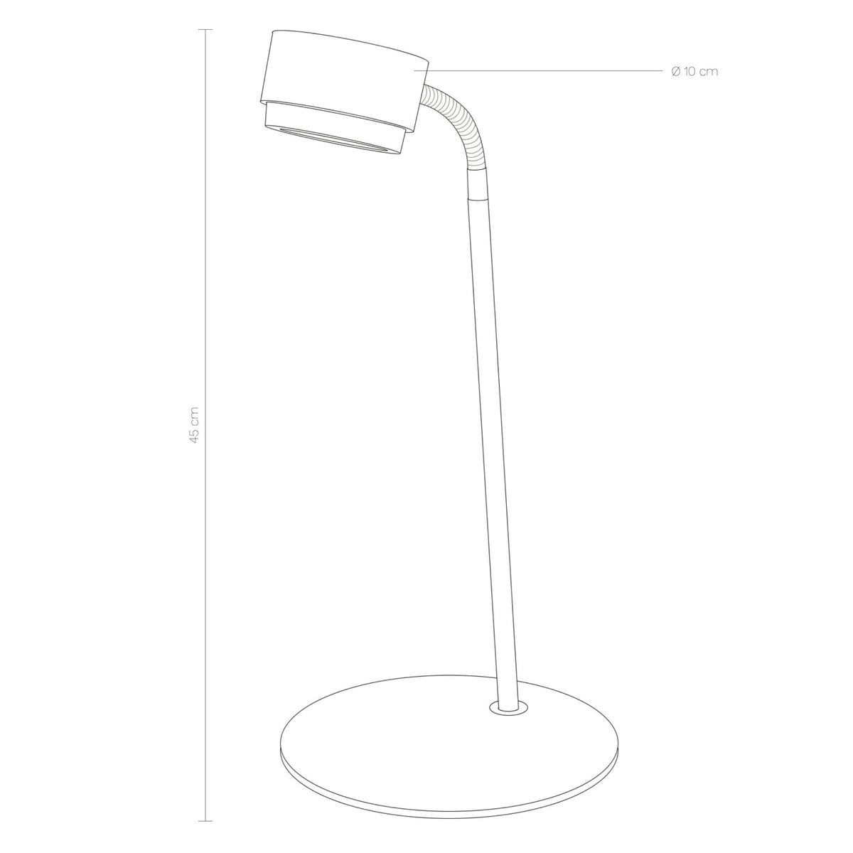 Jubi Wood Table Lamp