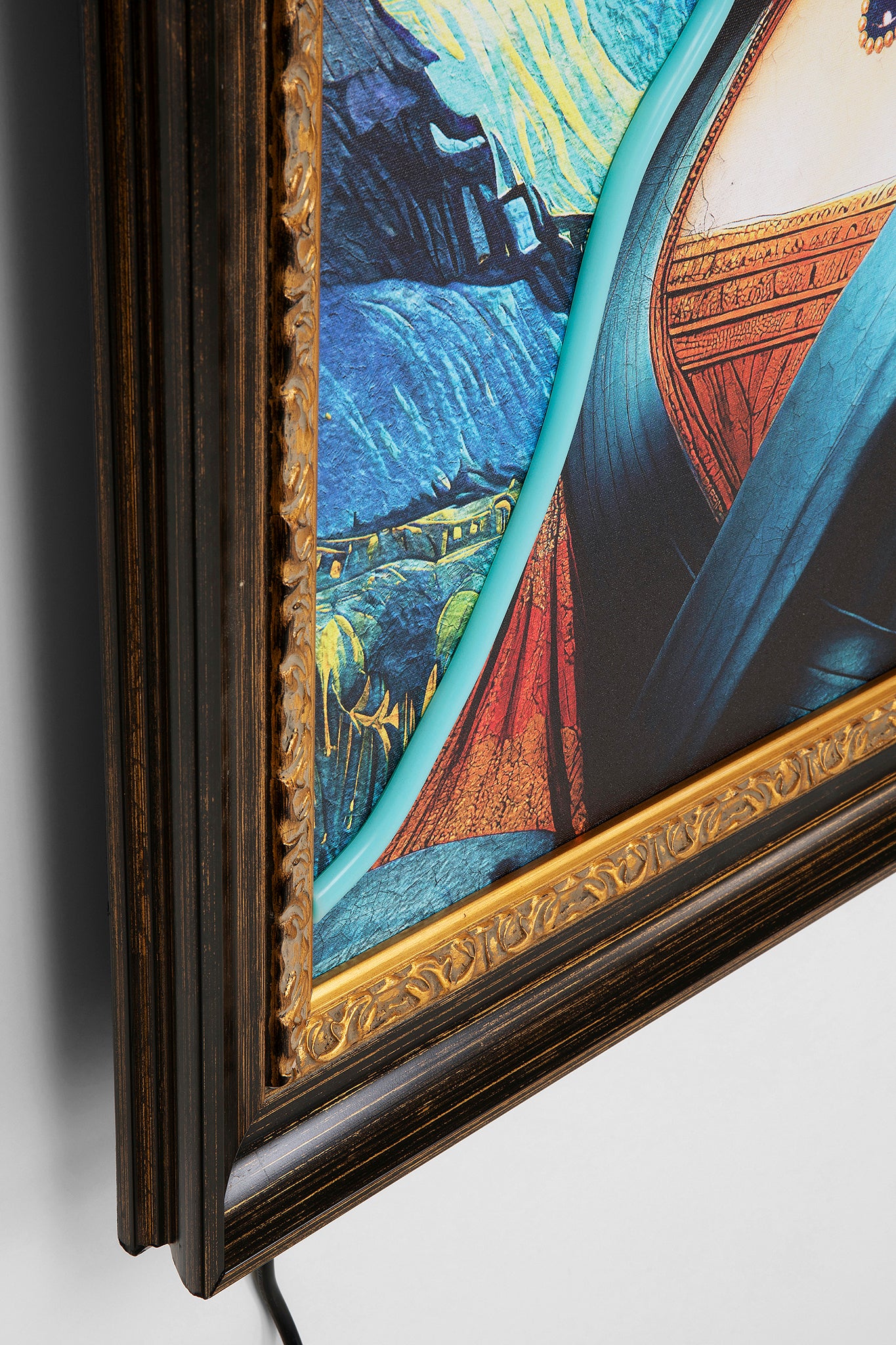 Art Lady LED Framed Picture