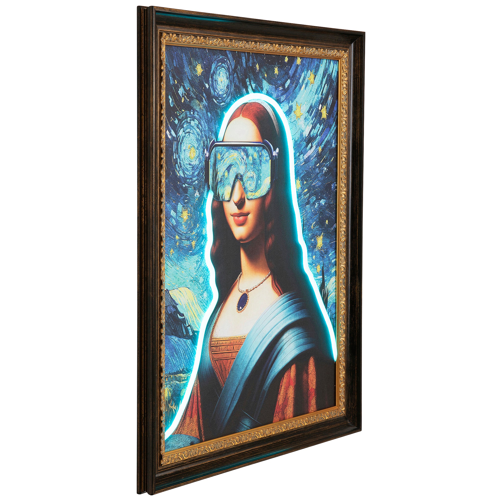 Art Lady LED Framed Picture