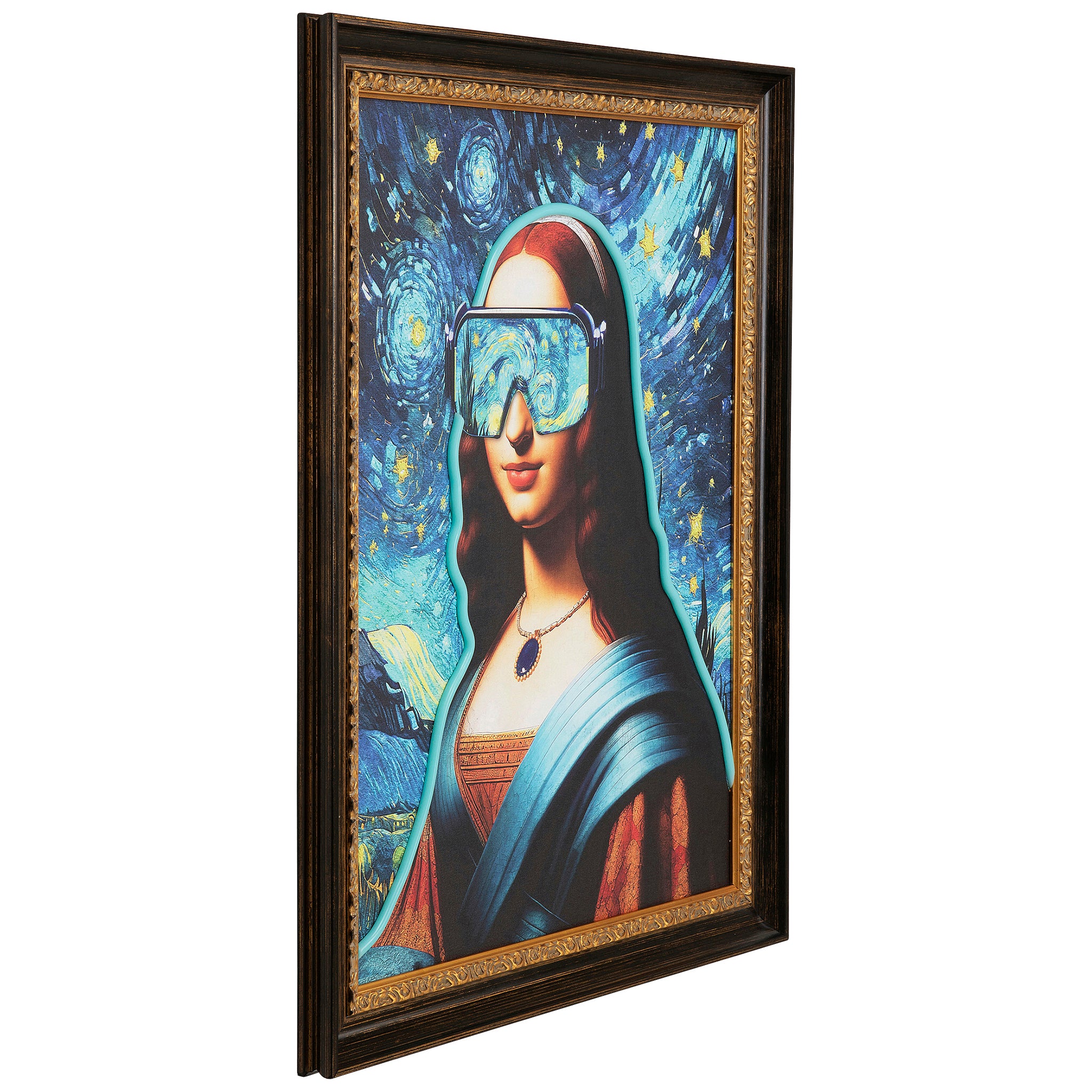 Art Lady LED Framed Picture