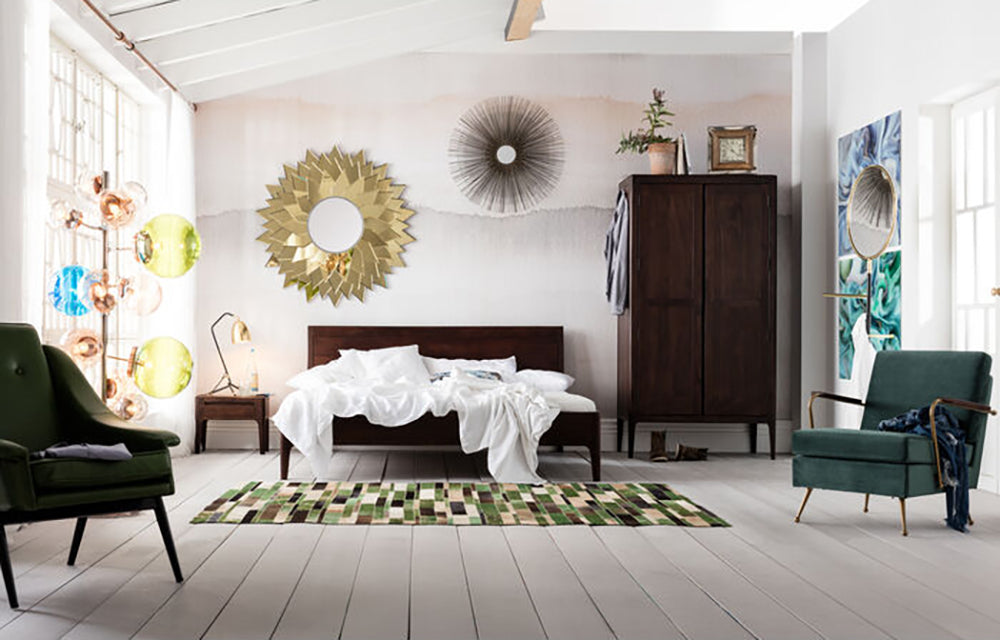 Brooklyn Walnut Wooden Bed