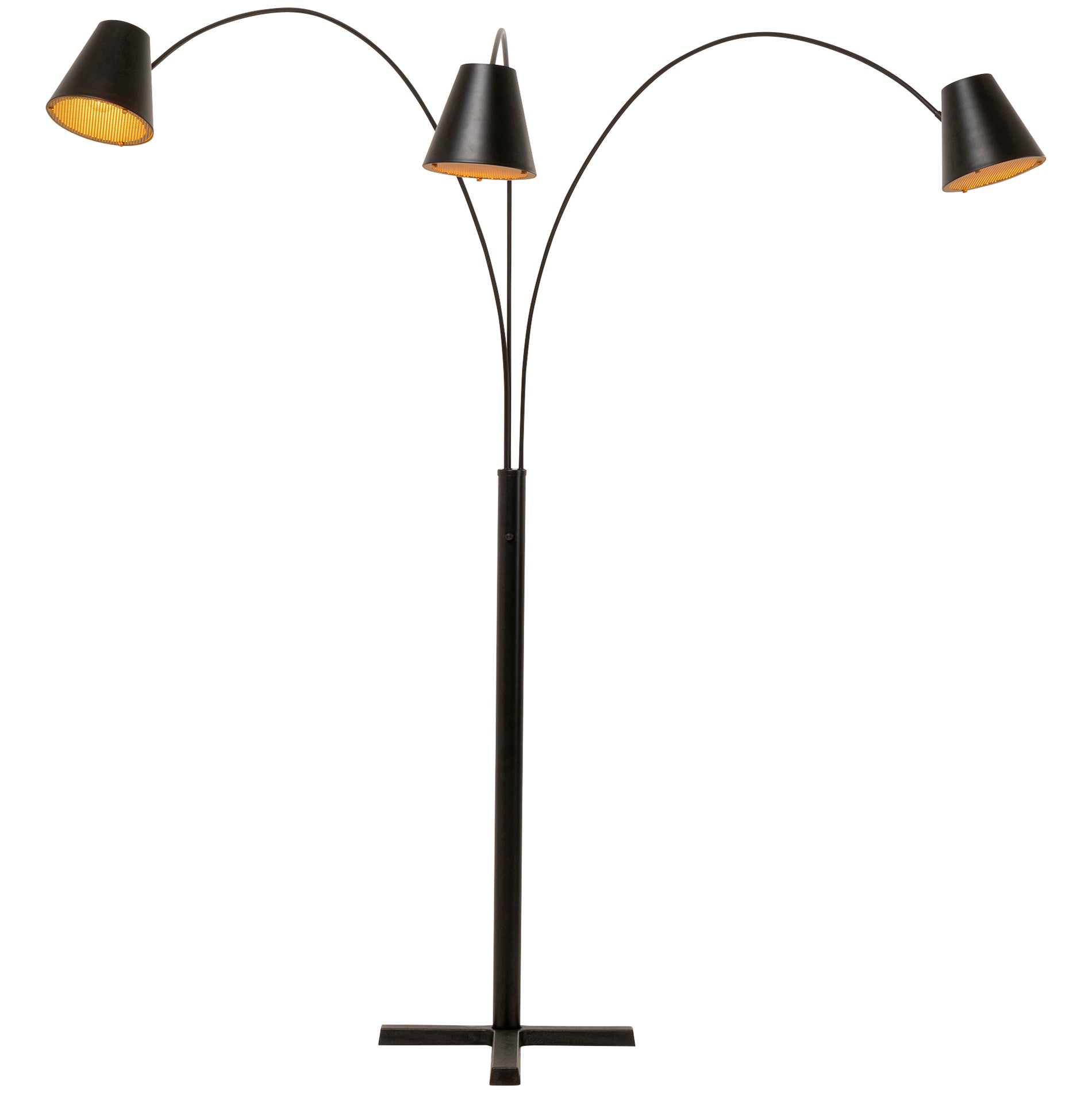 Cappellino Black Matt Floor Lamp
