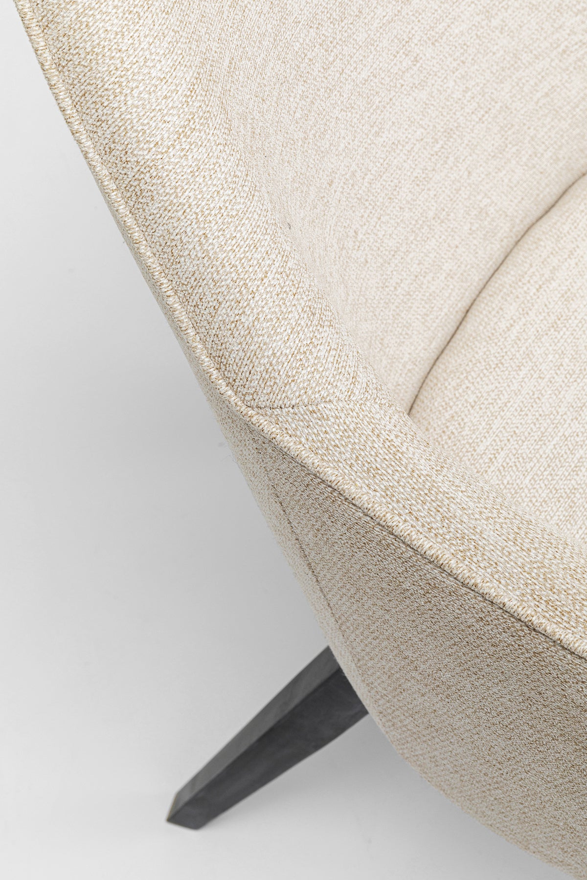 Modino Cream Chair with Armrest