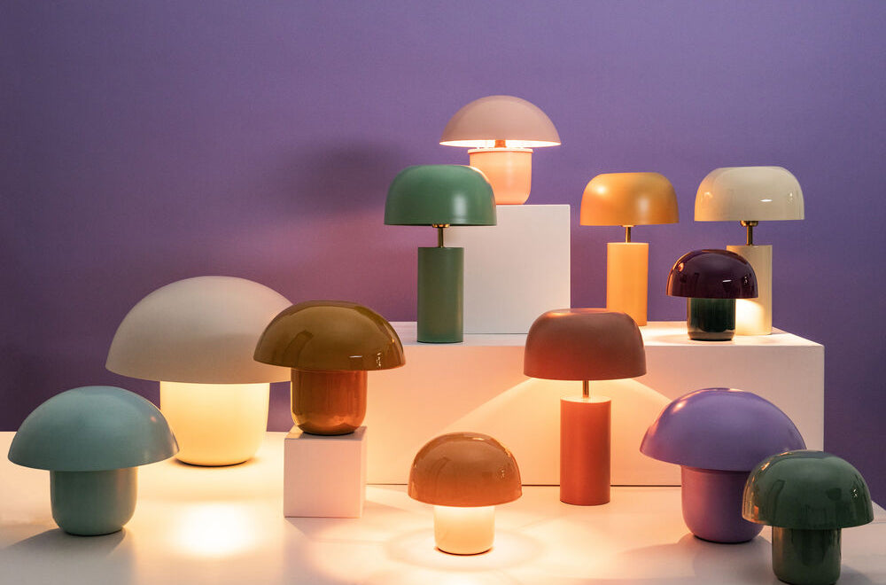 Mushroom Duo Table Lamp