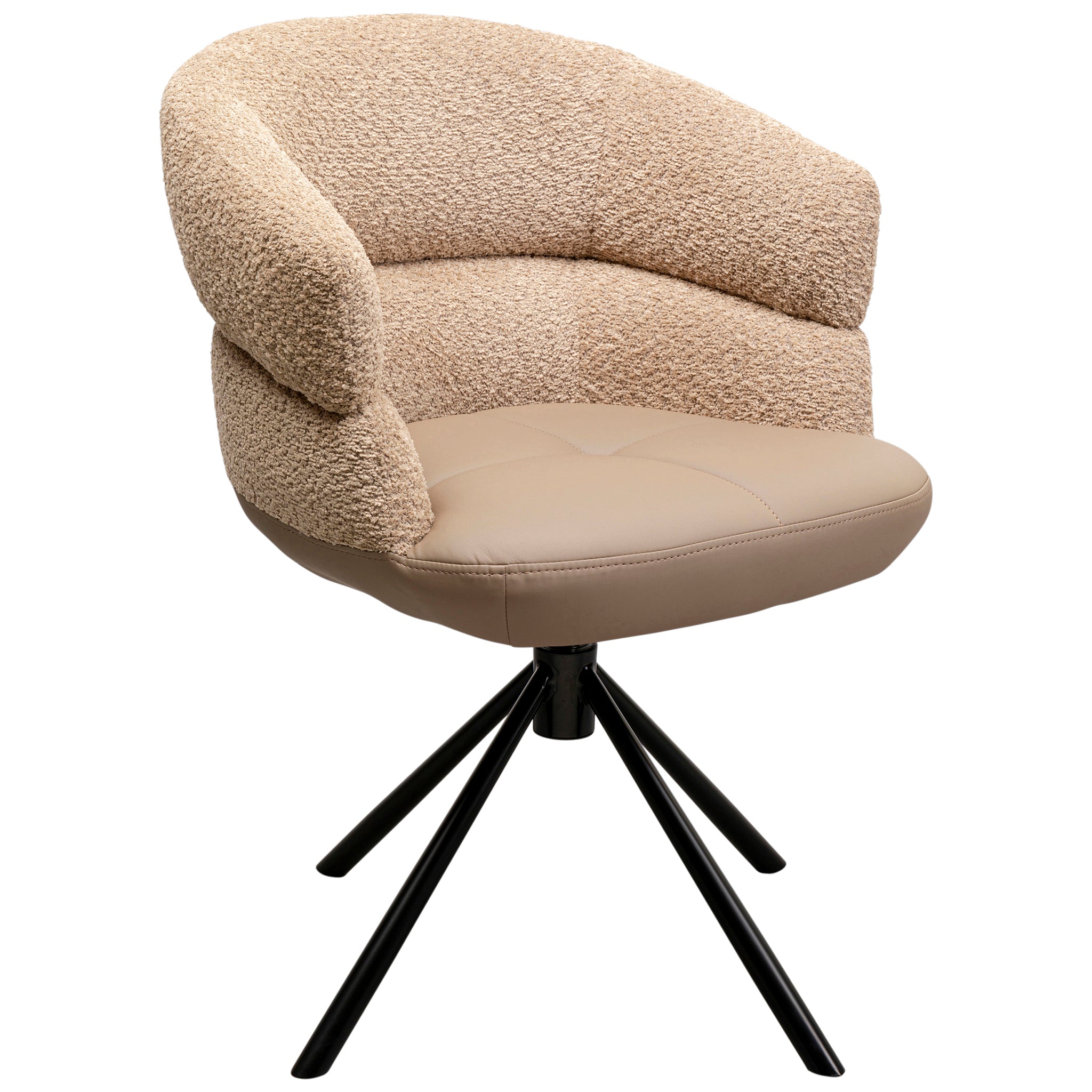 Tasty Swivel Chair with Armrest