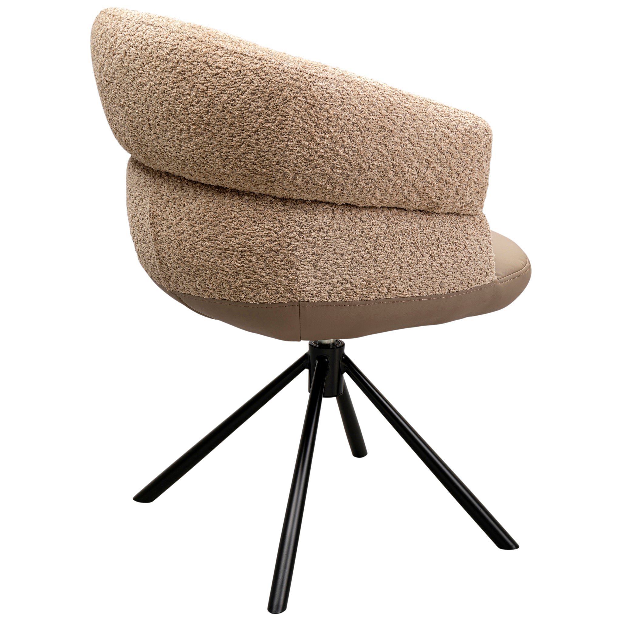 Tasty Swivel Chair with Armrest